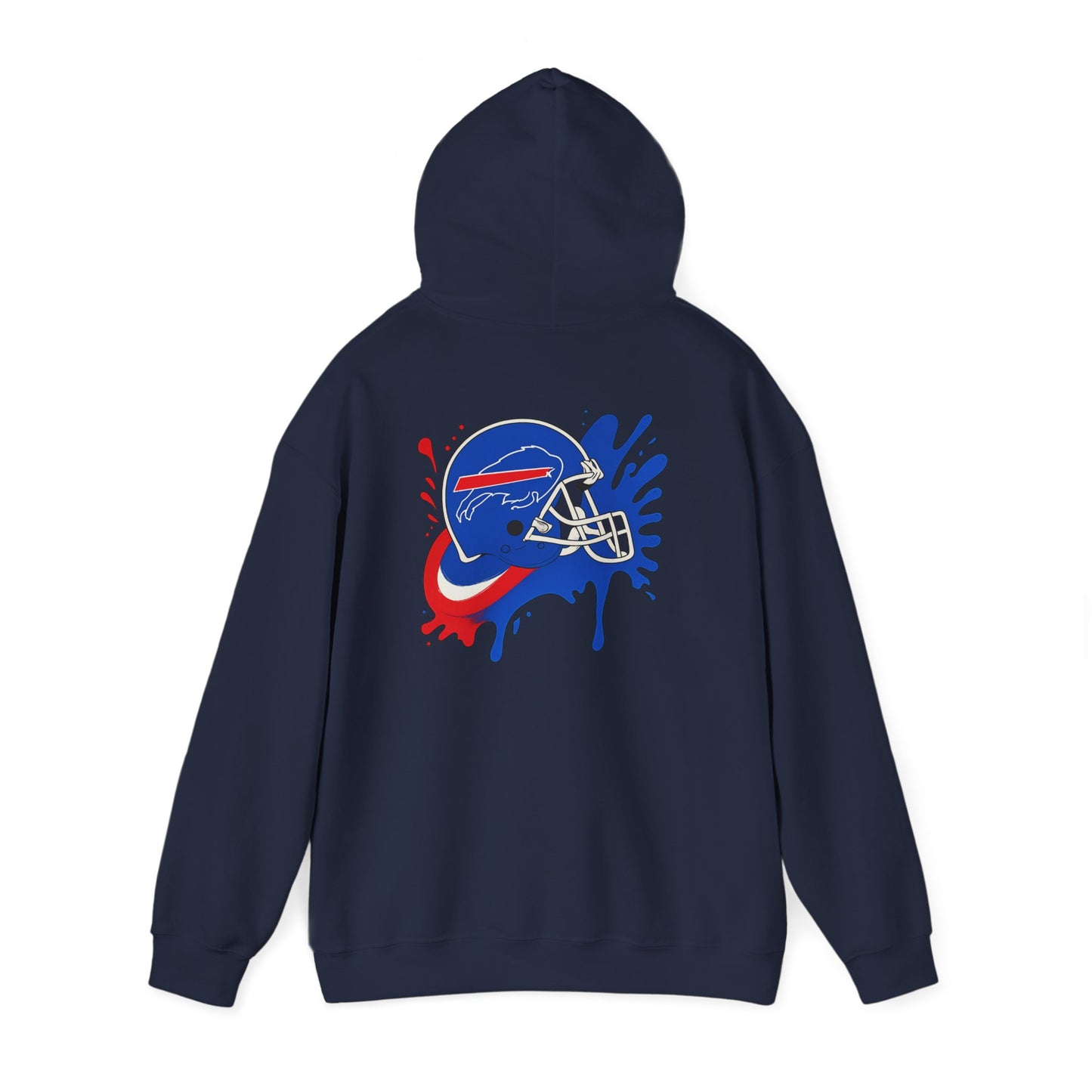 Buffalo Bills Hooded Sweatshirt, Unisex Sport Hoodie, Super Bowl Gift, Game Day Apparel, Football Fan Gear, Cozy Layering Piece