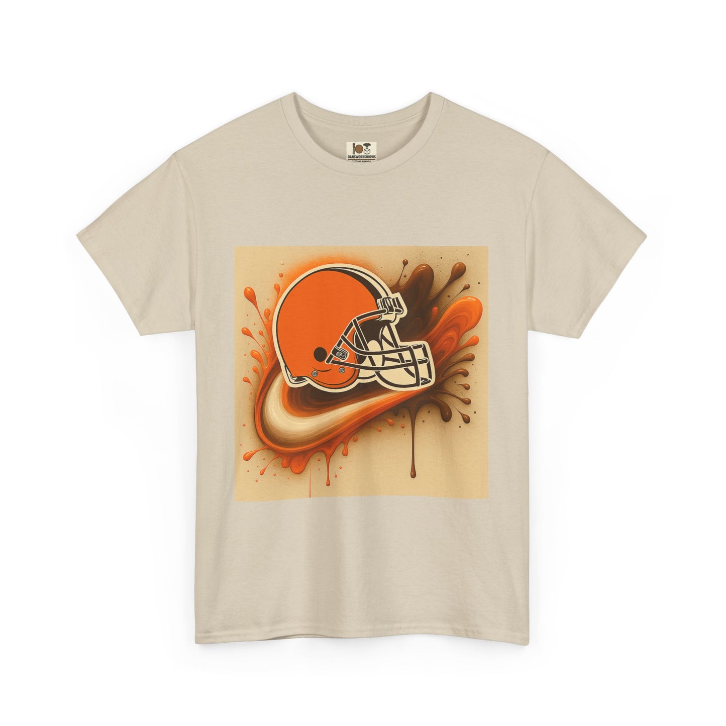 Cleveland Browns Fan Tee, Unisex Heavy Cotton Shirt, Game Day Apparel, Sports T-Shirt, NFL Team Gear, Casual Comfort Wear