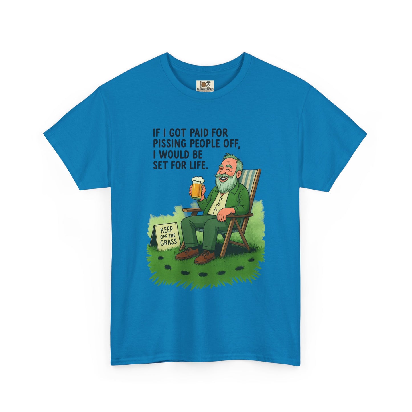 Funny Graphic Tee, Unisex Heavy Cotton T-Shirt, Gift for Men, Humorous Shirt for Friends, Casual Wear, Birthday Gift, Everyday Humor