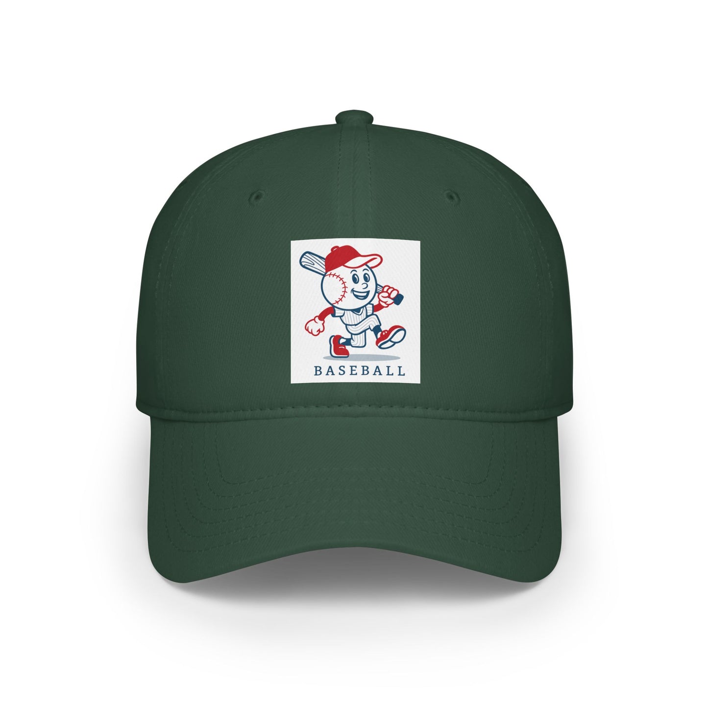 Cute Baseball Cap for Sports Lovers, Adjustable Hat, Gift for Baseball Fans, Outdoor Activities, Fun Accessory for Summer