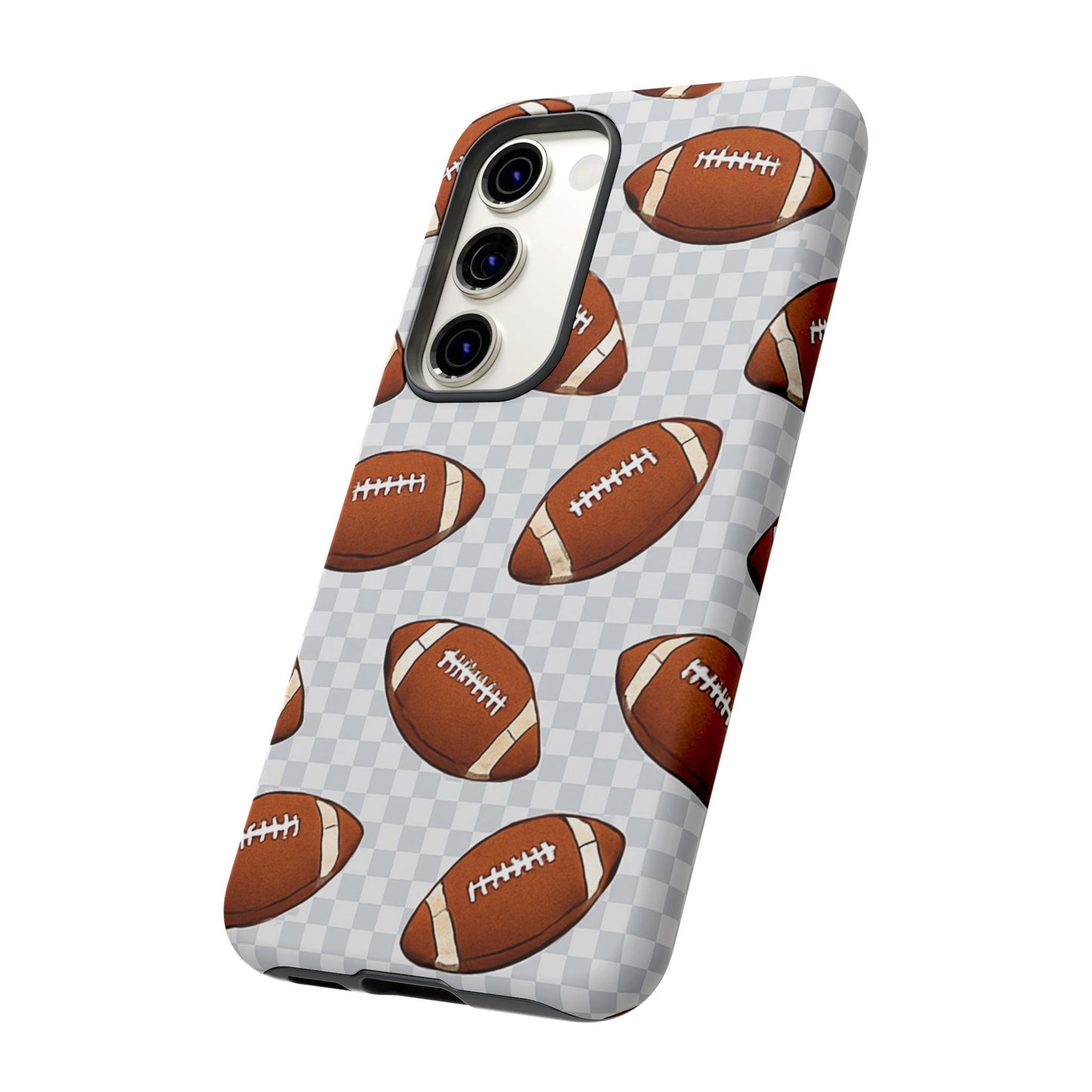Football Phone Case, Tough Cases for Sports Fans, Unique Gift for Football Lovers, Protective Decor, Athletic Accessories