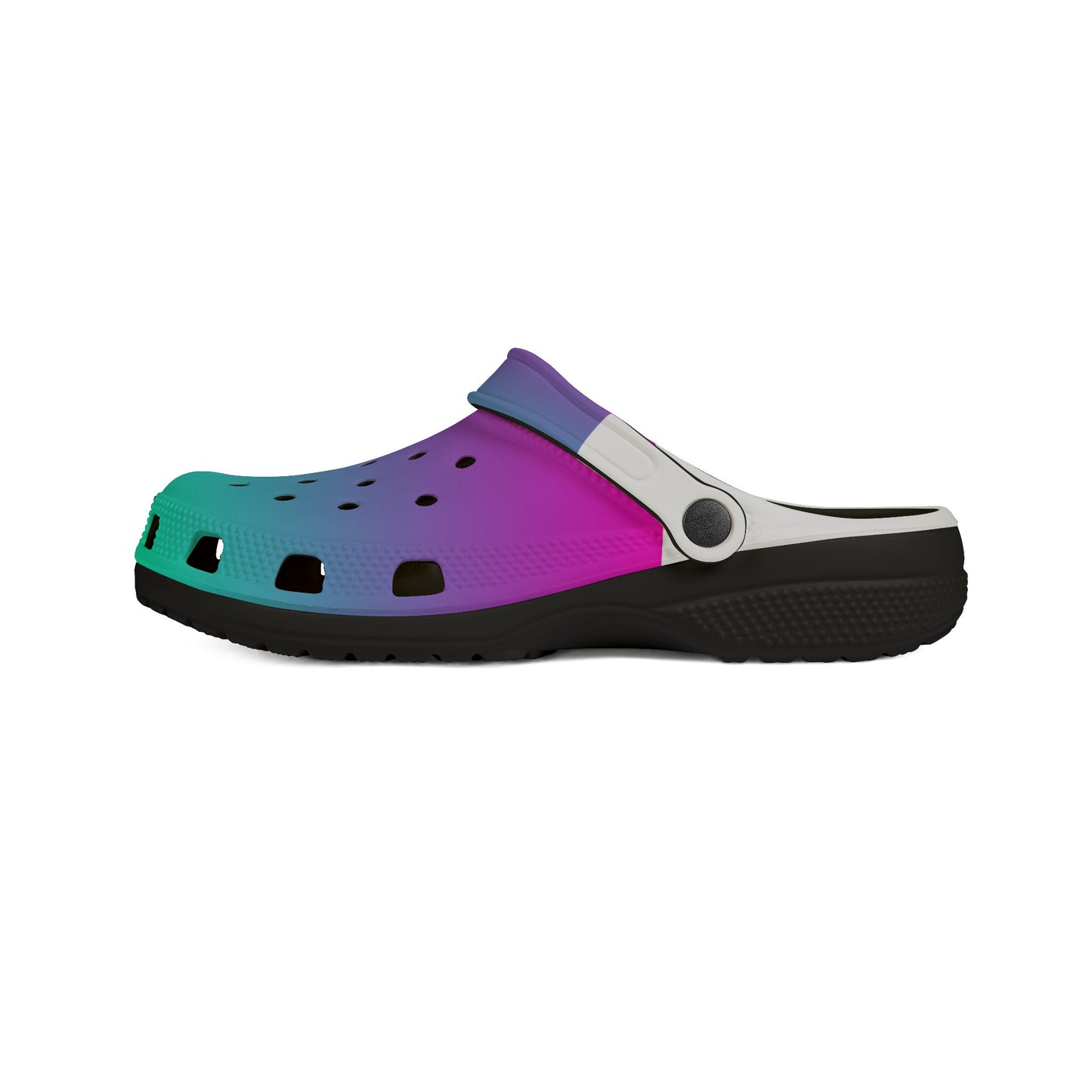 Vibrant AOP EVA Foam Clogs, Trendy Slip-On Shoes for Summer, Beachwear Footwear, Colorful Casual Footwear, Unique Summer Gift