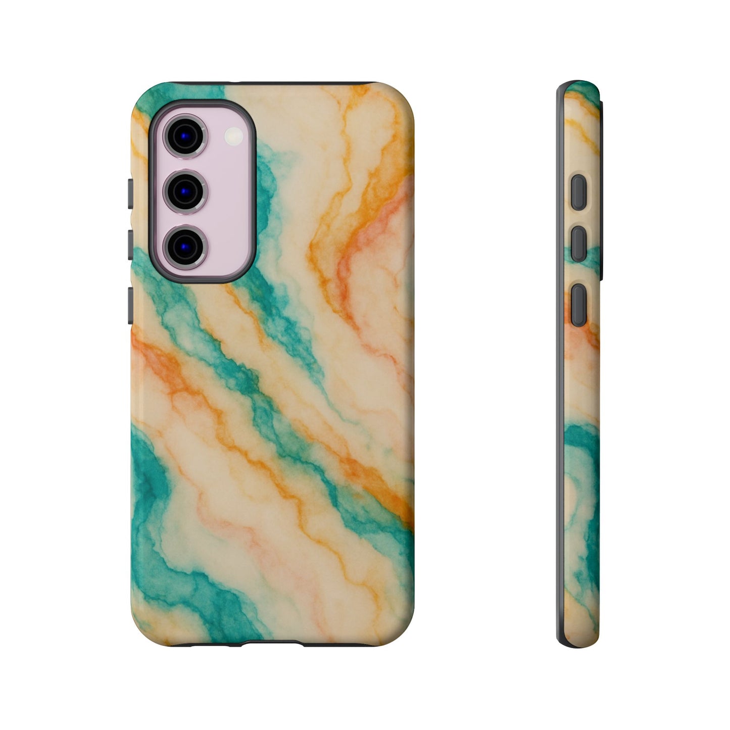 Stylish Phone Case - Tough Cases with Abstract Marble Design, Trendy Accessory, Gift for Her, Protective Case, Unique Phone Cover