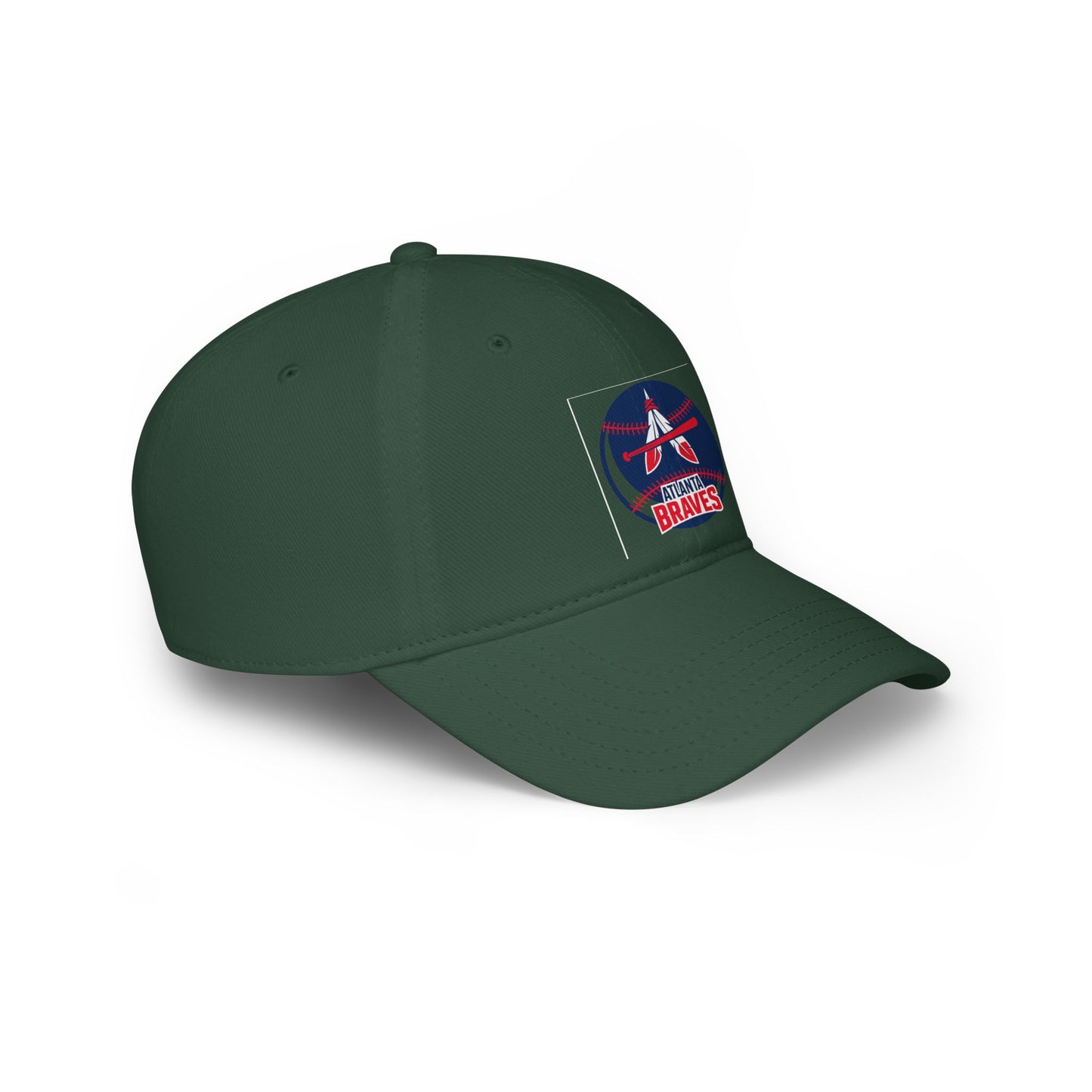 Stylish Atlanta Braves Low Profile Baseball Cap | Casual Sports Hat, Game Day Accessories, Gift for Fans, Outdoor Activities