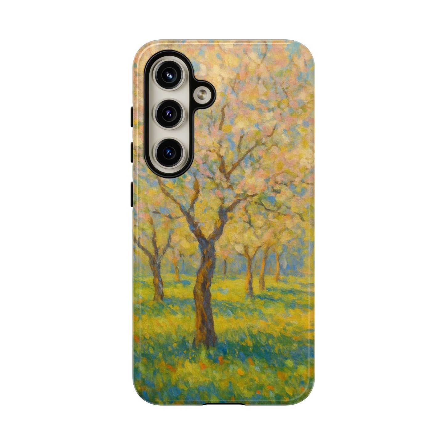 Artistic Phone Case, Tough Phone Case, Flower Tree Case, Spring Decor, Unique Phone Cover, Nature Lover Gift