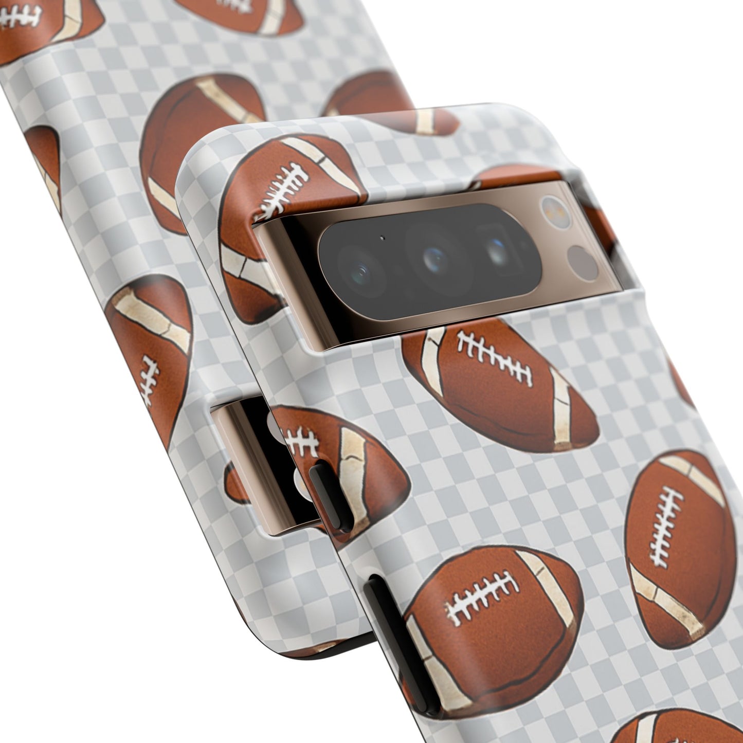Football Phone Case, Tough Cases for Sports Fans, Unique Gift for Football Lovers, Protective Decor, Athletic Accessories