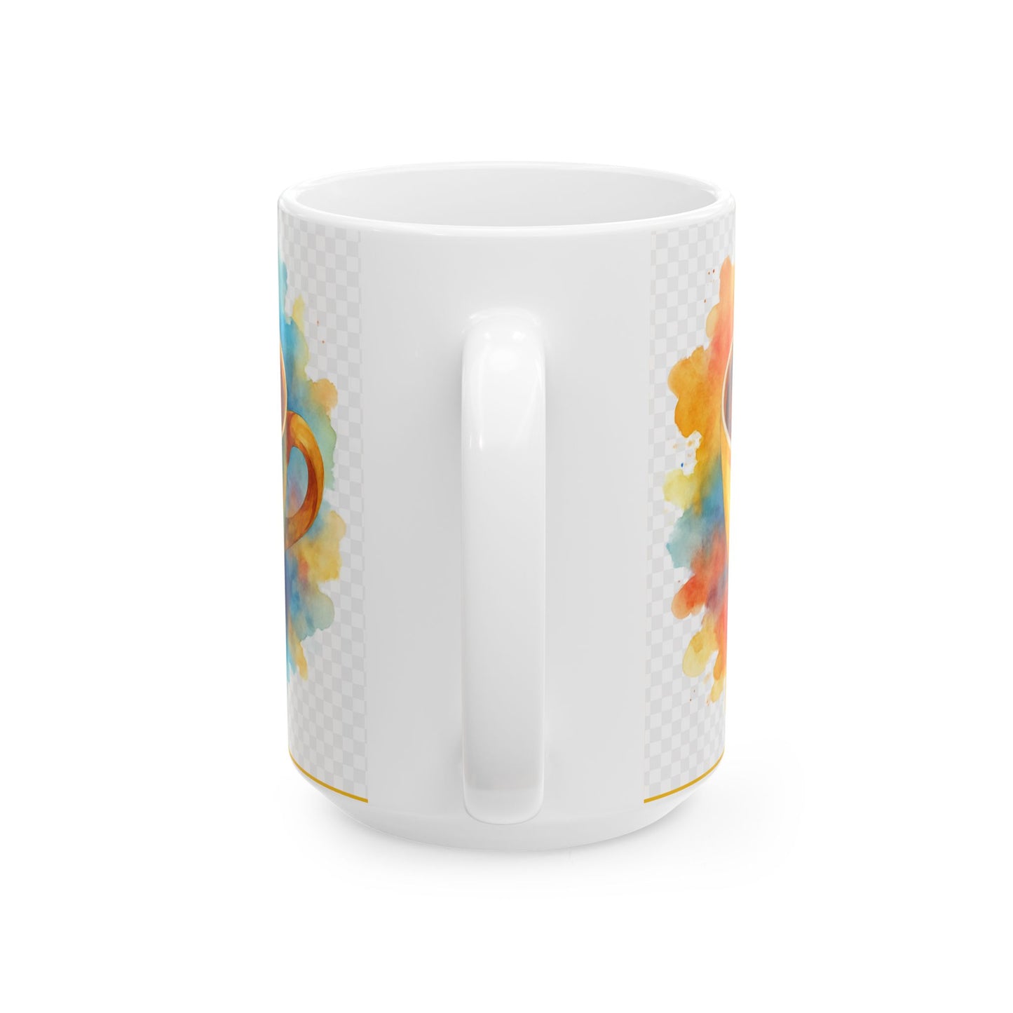 Colorful Coffee Mug - Artful Ceramic Cup for Tea Lovers, Perfect Gift for Birthdays, Anniversaries, Housewarming, or Just Because