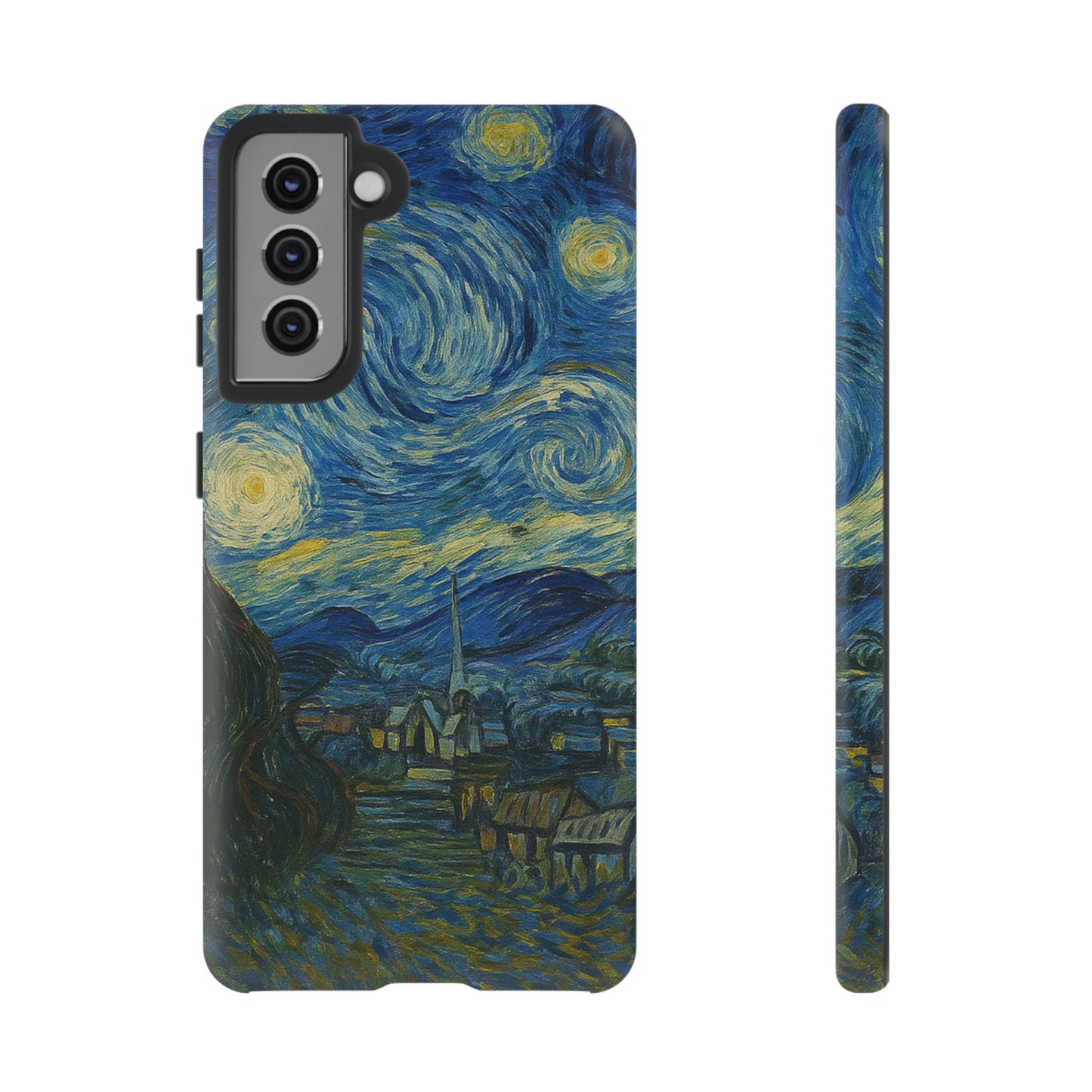 Starry Night Phone Case, Artistic Cell Phone Cover, Gift for Art Lovers, Unique Phone Accessory, Birthday Gift for Him/Her, Tough Cases