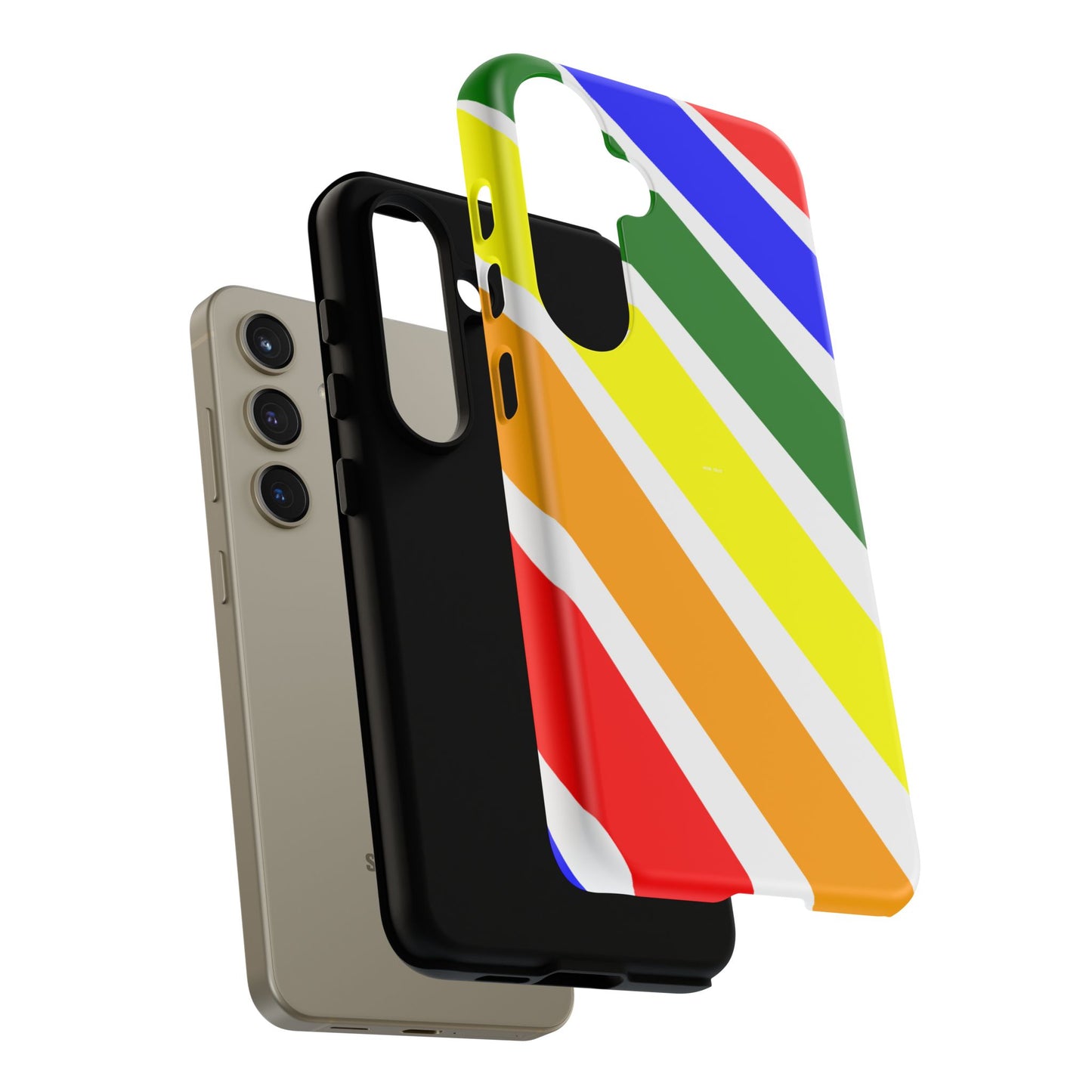 Vibrant Phone Case: Tough Cases, Colorful Phone Cover, Stylish Cell Phone Case, Unique Gift for Her/Him, Trendy Accessory, Summer Vibes