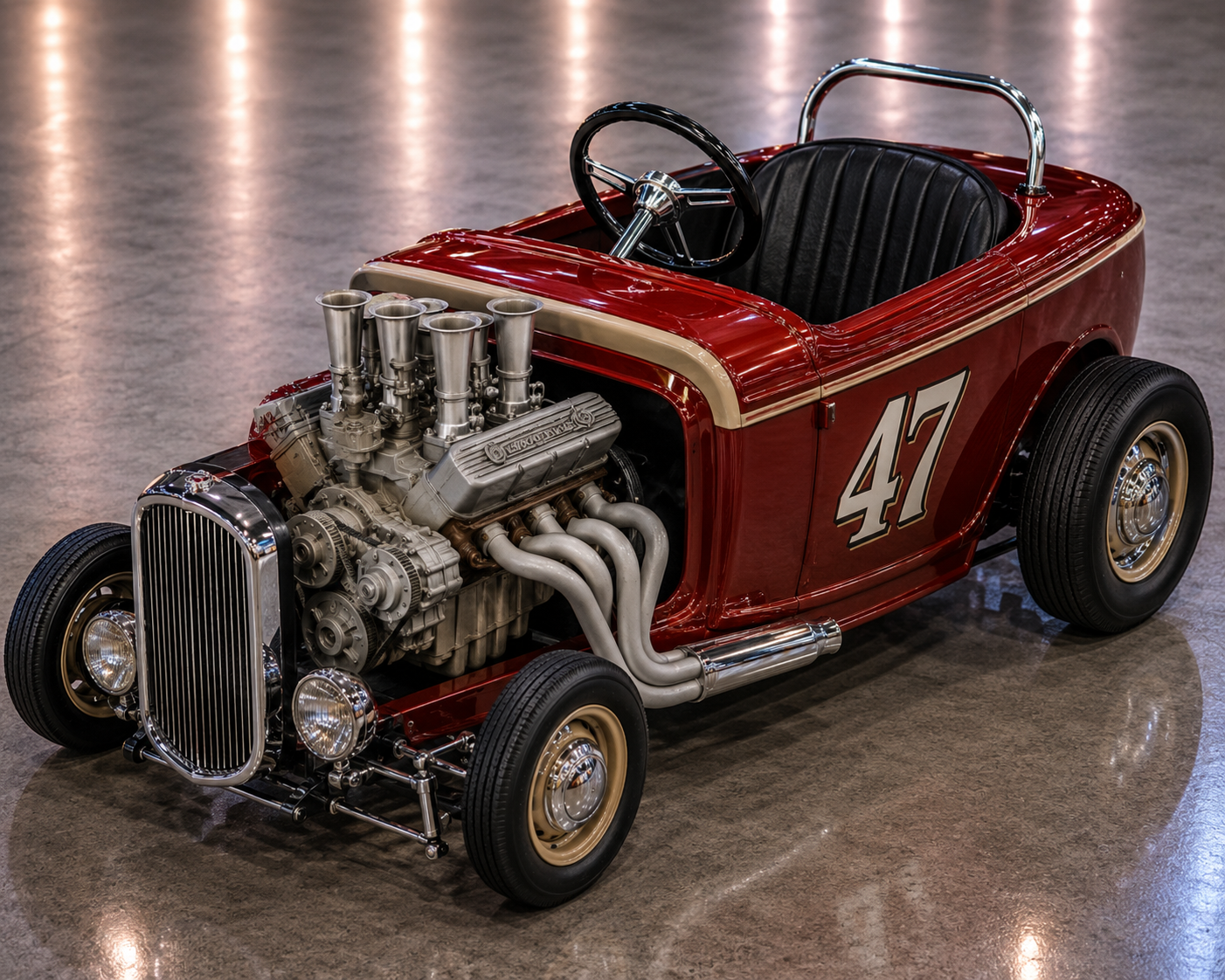 Pedal car Engine #6