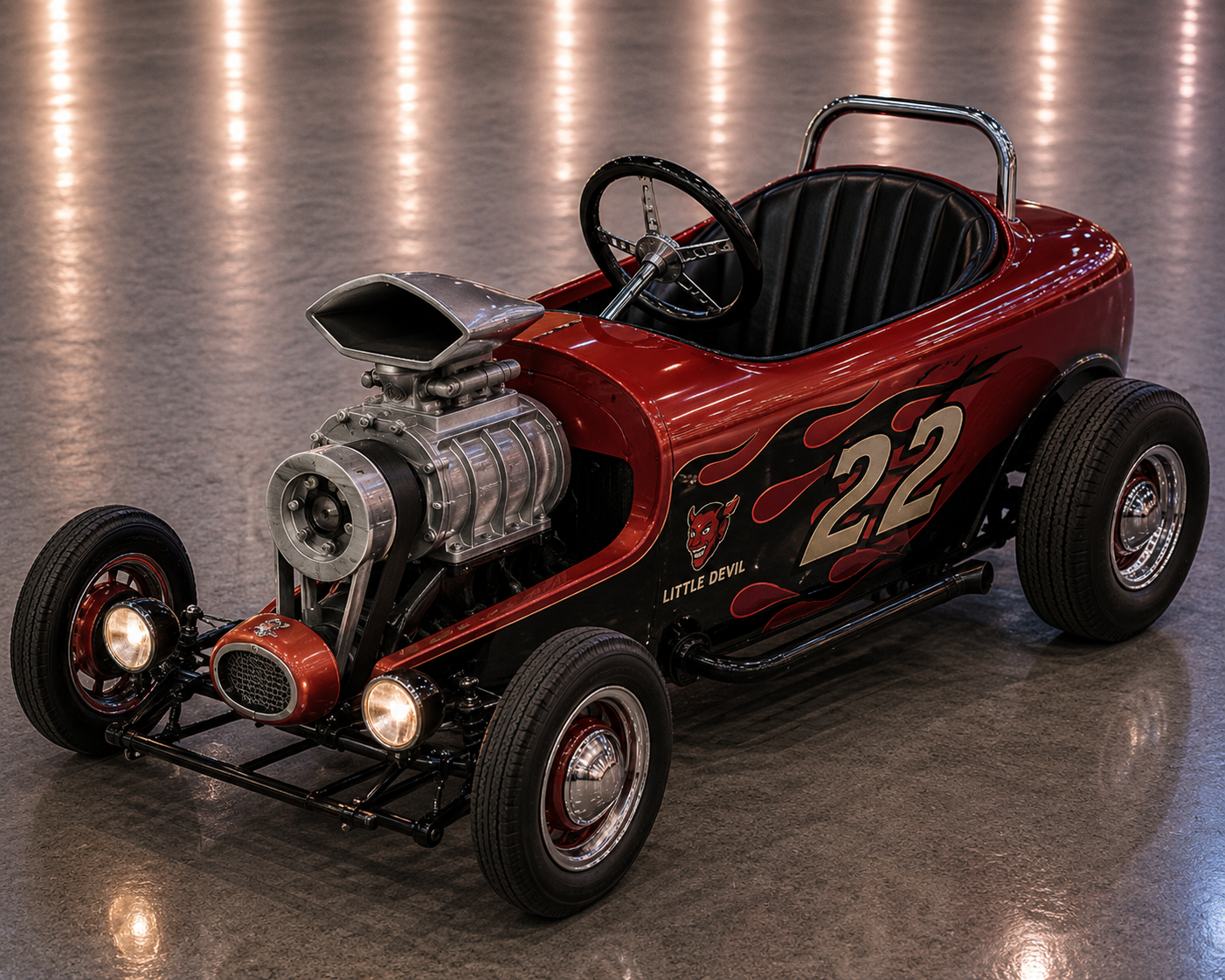 Peddle car engine #3