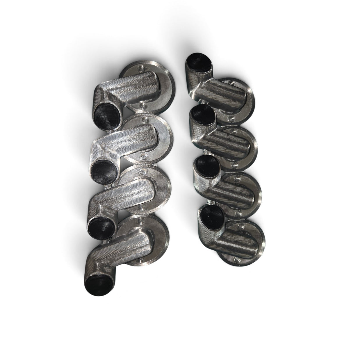 Pedal car short exhaust pipes