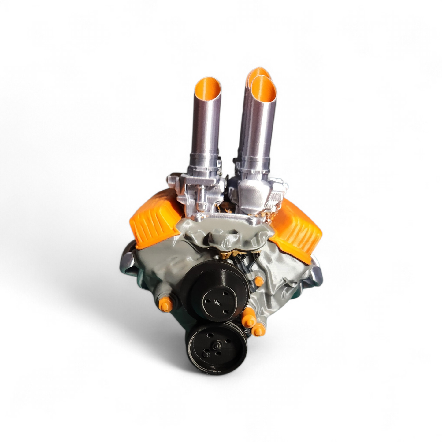 6 pipe exhaust pedal car engine
