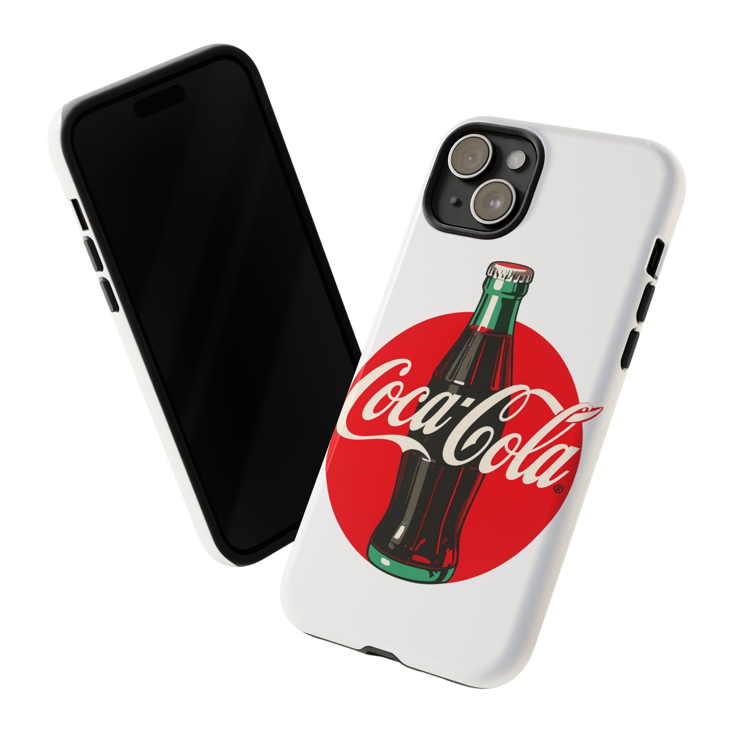 Coca-Cola Tough Phone Cases, Vintage Soda Drink, Retro Style, Unique Gift, Phone Accessories, Summer Vibes