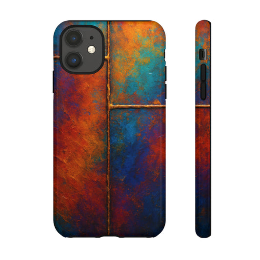 Colorful Artistic Phone Case, Tough Cases, Vibrant Phone Cover, Protective Case, Unique Gift for Art Lovers, Birthday Gift