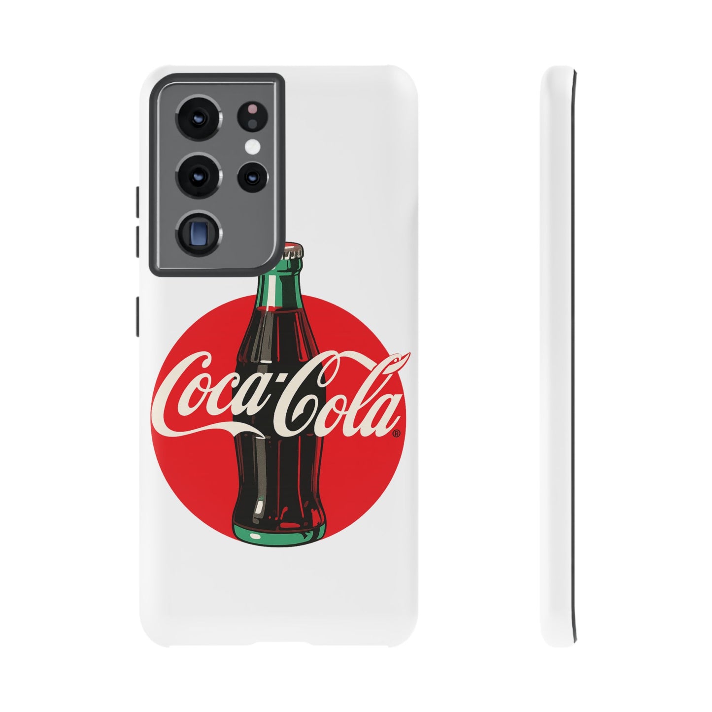 Coca-Cola Tough Phone Cases, Vintage Soda Drink, Retro Style, Unique Gift, Phone Accessories, Summer Vibes