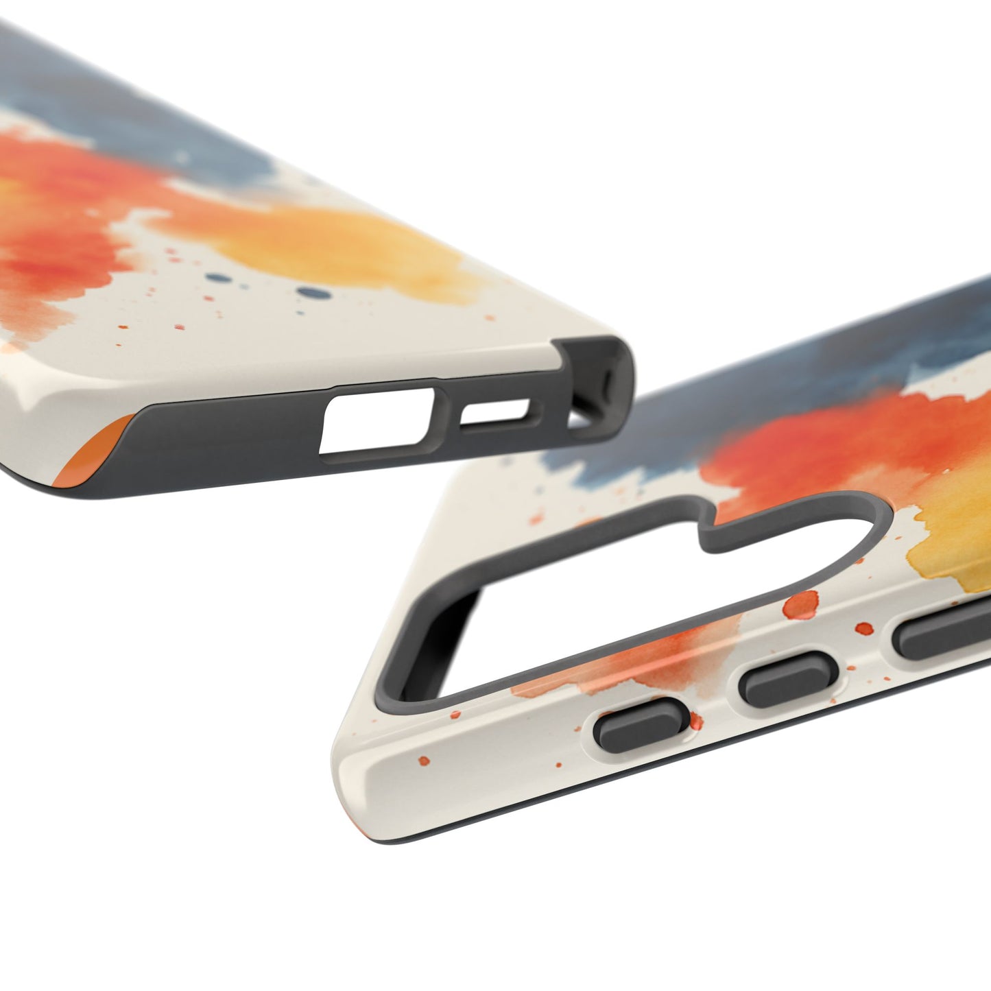 Watercolor Phone Case - Abstract Design, Tough Cases for Men & Women, Stylish Gift, Artistic Accessory for All Occasions