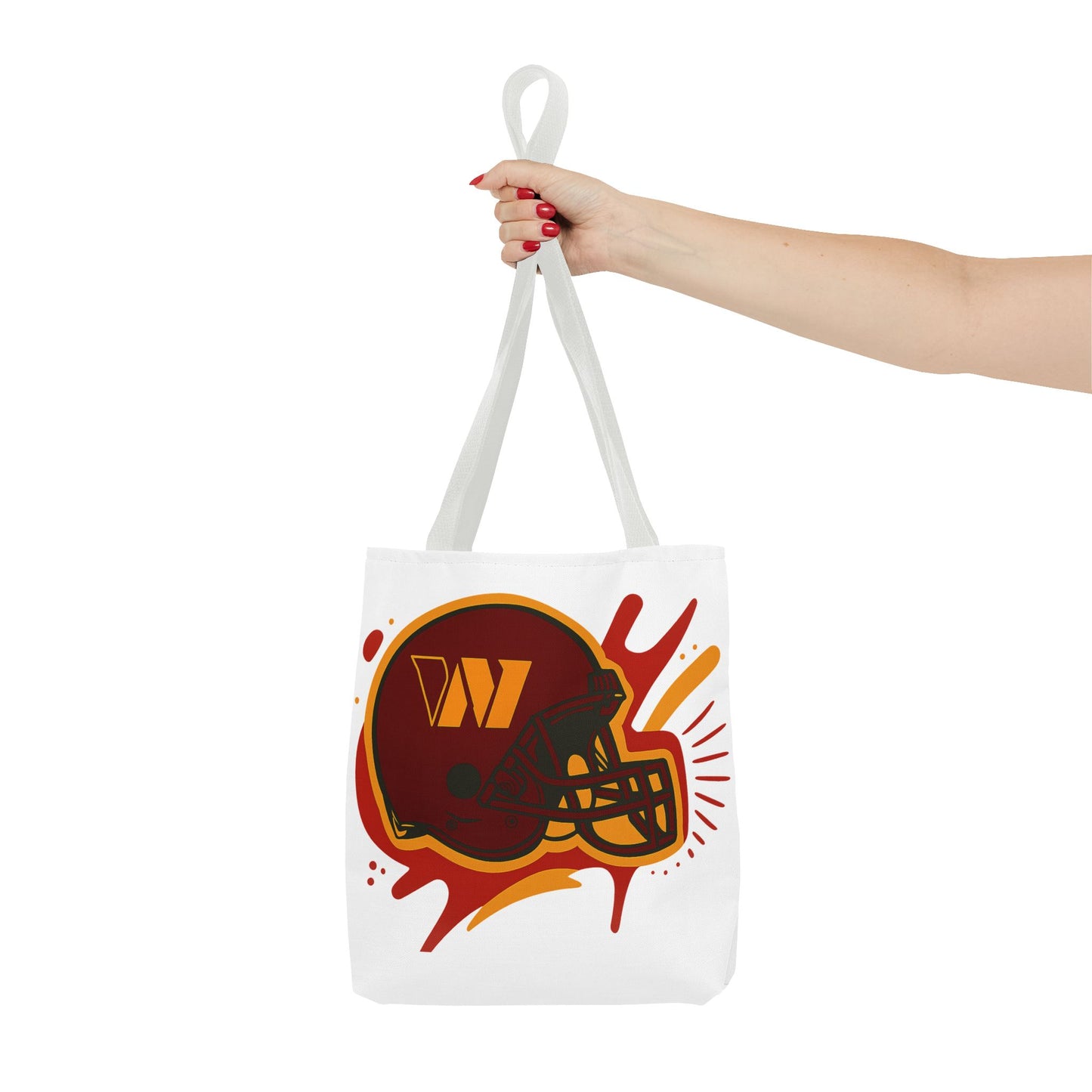 Sporty Tote Bag with Custom Football Helmet Design, Perfect for Game Day, Sports Enthusiasts, Gift for Fans, Everyday Use, Promotion