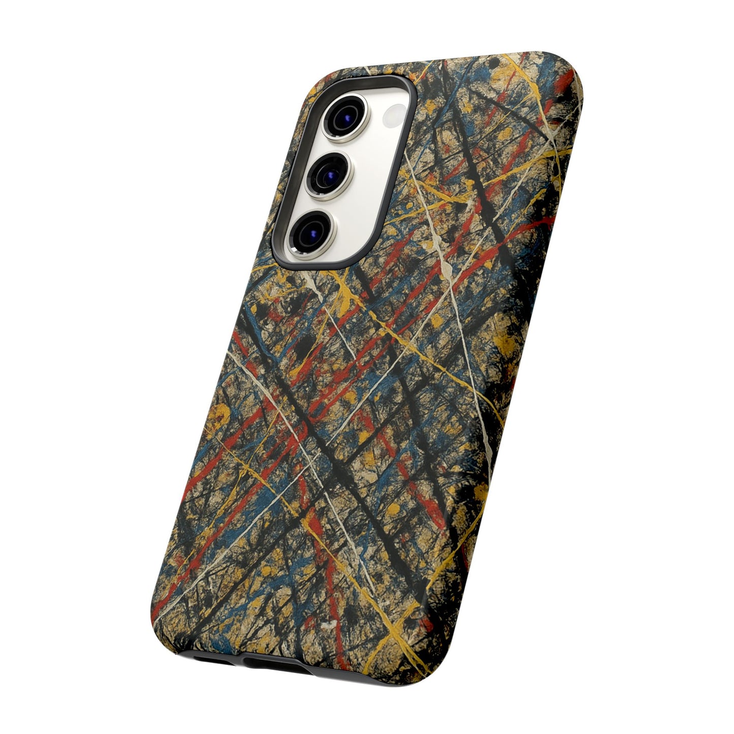 Tough Cases Phone Case - Bold Abstract Design, Stylish Mobile Cover, Unique Gift for Him/Her, Durable Accessory, Trendy Protection
