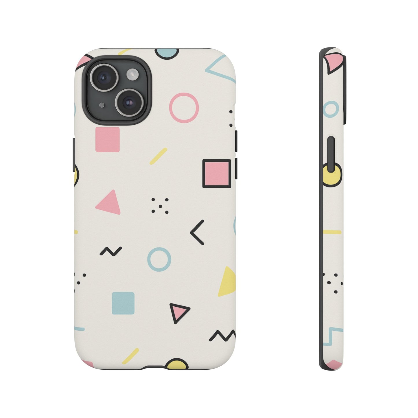 Geometric Phone Case - Stylish Tough Cases for Trendsetters, Unique Phone Covers, Modern Accessories, Gift Ideas for Her