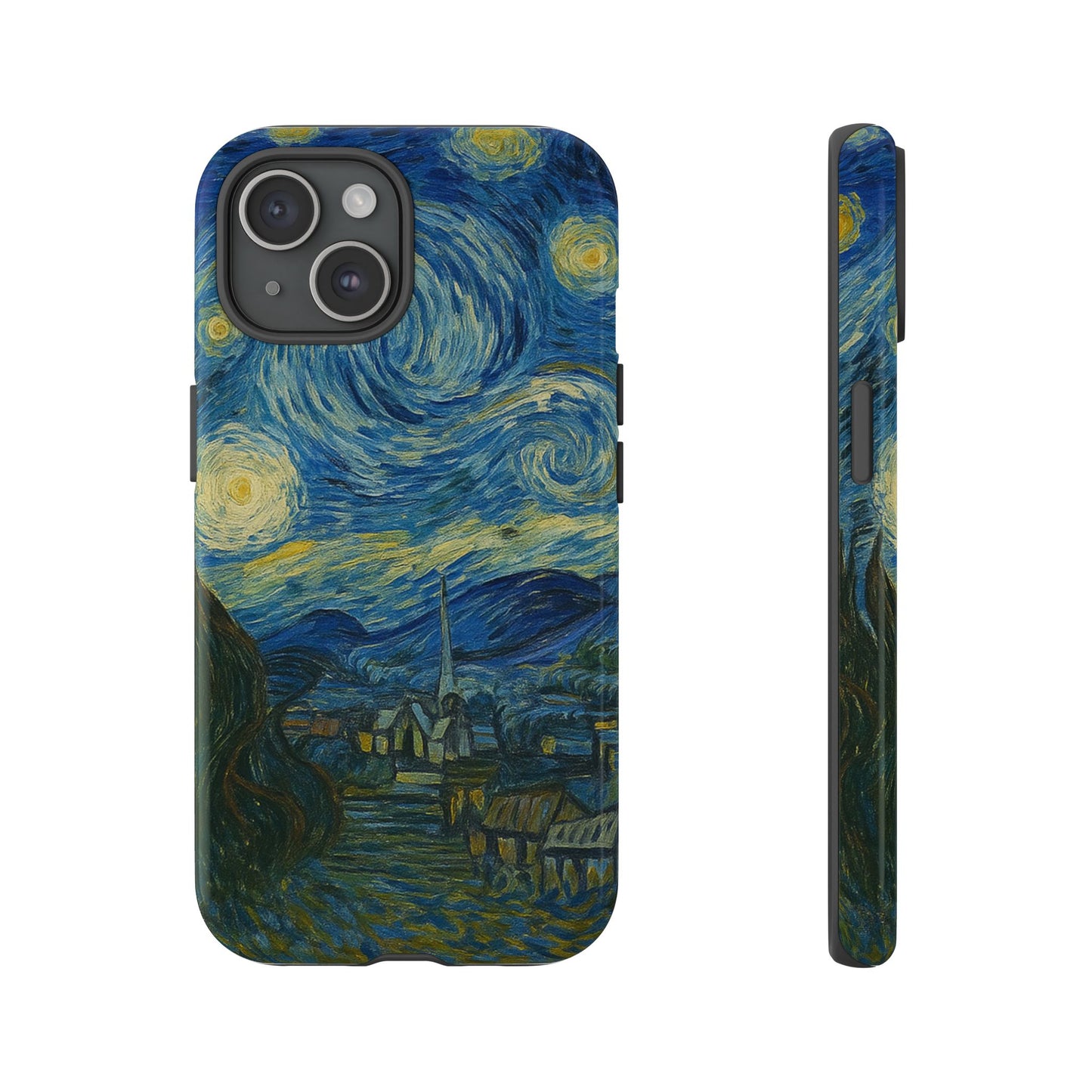 Starry Night Phone Case, Artistic Cell Phone Cover, Gift for Art Lovers, Unique Phone Accessory, Birthday Gift for Him/Her, Tough Cases
