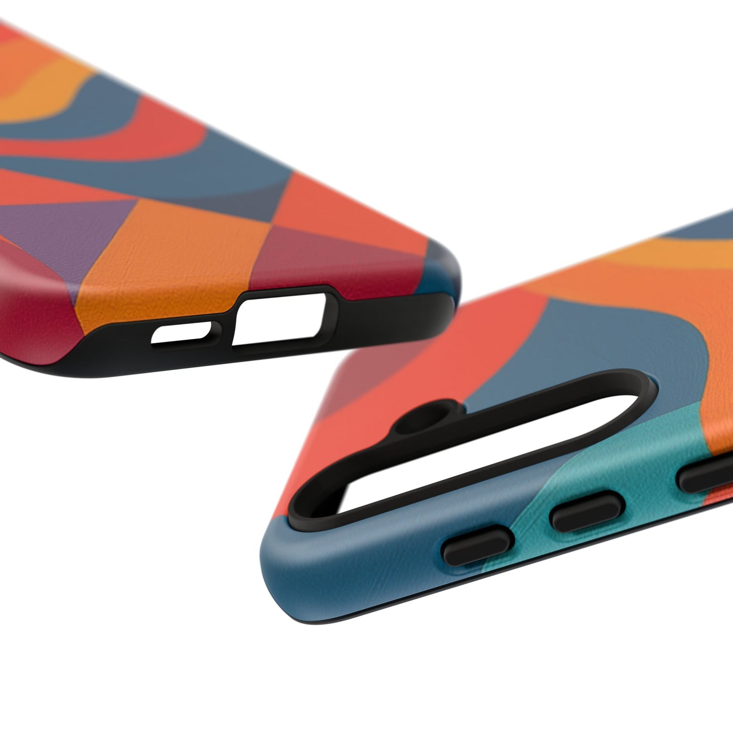 Vibrant Phone Case, Abstract Design Cover, Tough Cases for All Occasions, Stylish Gift for Tech Lovers, Modern Phone Accessories