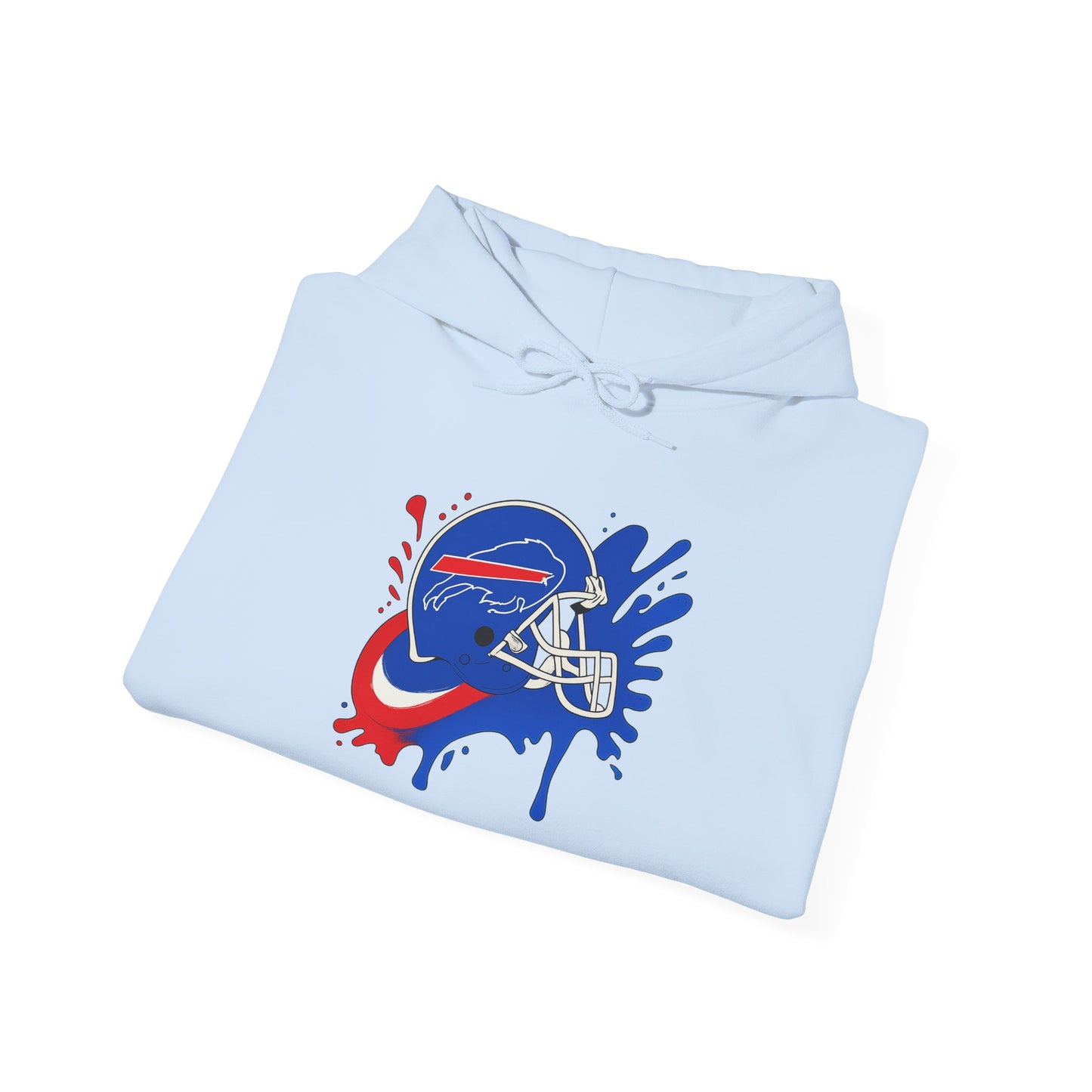 Buffalo Bills Hooded Sweatshirt, Unisex Sport Hoodie, Super Bowl Gift, Game Day Apparel, Football Fan Gear, Cozy Layering Piece