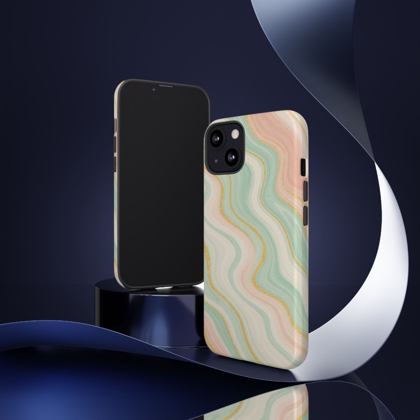 Stylish Phone Case with Abstract Design, Tough Cases for Trendy Protection, Unique Phone Accessories, Gift for Her, Modern Tech Style