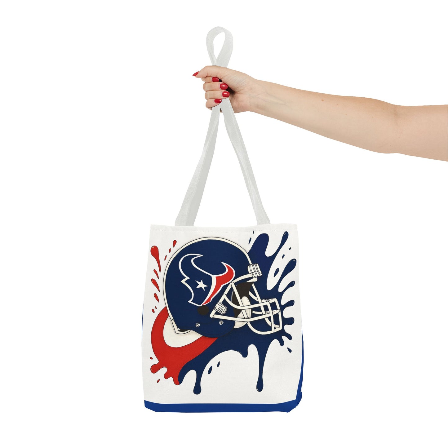 Football Splash Design Tote Bag, Sports Fan Bag, Game Day Accessory, NFL Tote, Casual Gym Bag, Carry-All for Sports Enthusiasts
