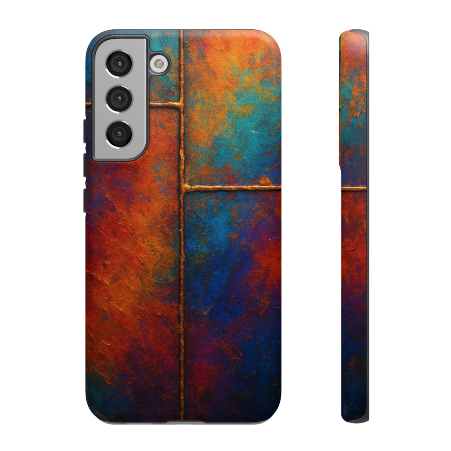Vibrant Phone Case, Colorful Tough Case Cover, Artistic Phone Protector, Unique Smartphone Accessories, Gift for Tech Lovers