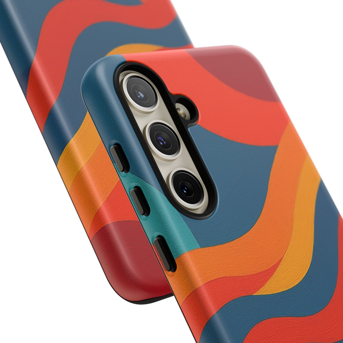 Vibrant Phone Case, Abstract Design Cover, Tough Cases for All Occasions, Stylish Gift for Tech Lovers, Modern Phone Accessories