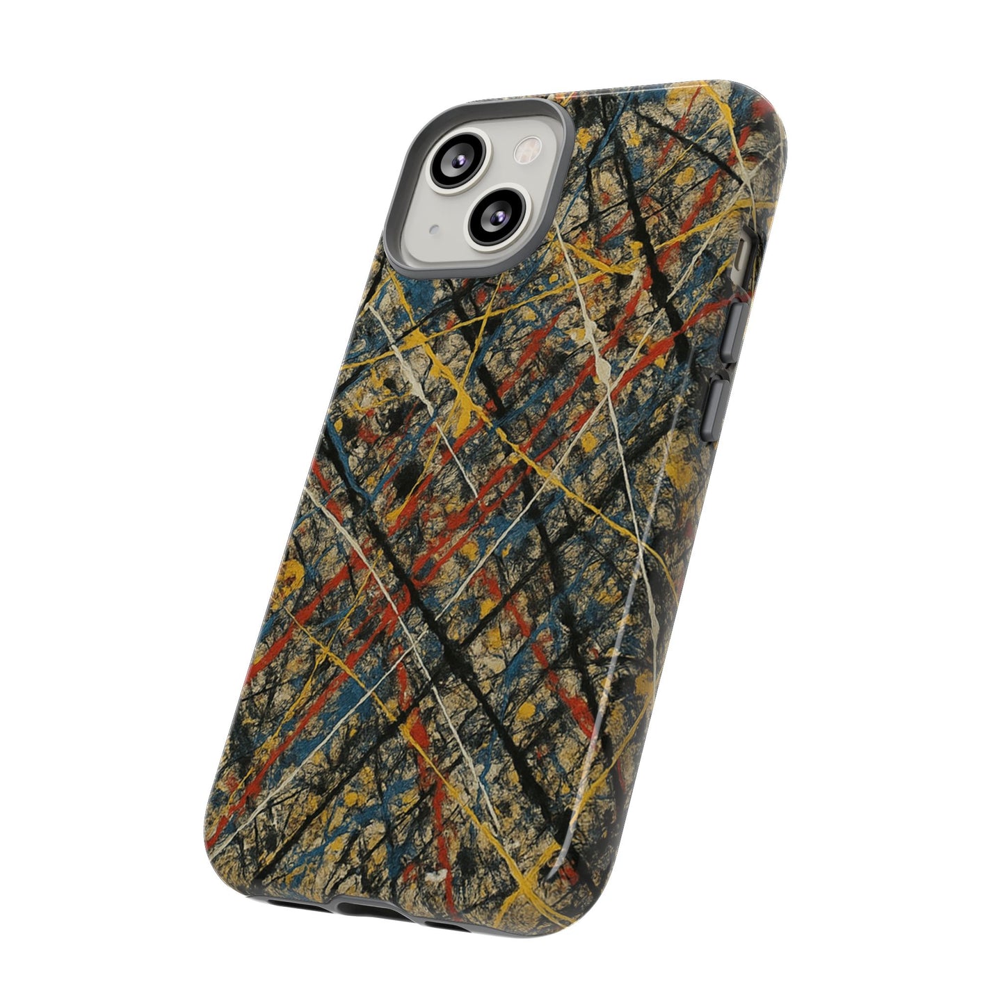 Tough Cases Phone Case - Bold Abstract Design, Stylish Mobile Cover, Unique Gift for Him/Her, Durable Accessory, Trendy Protection
