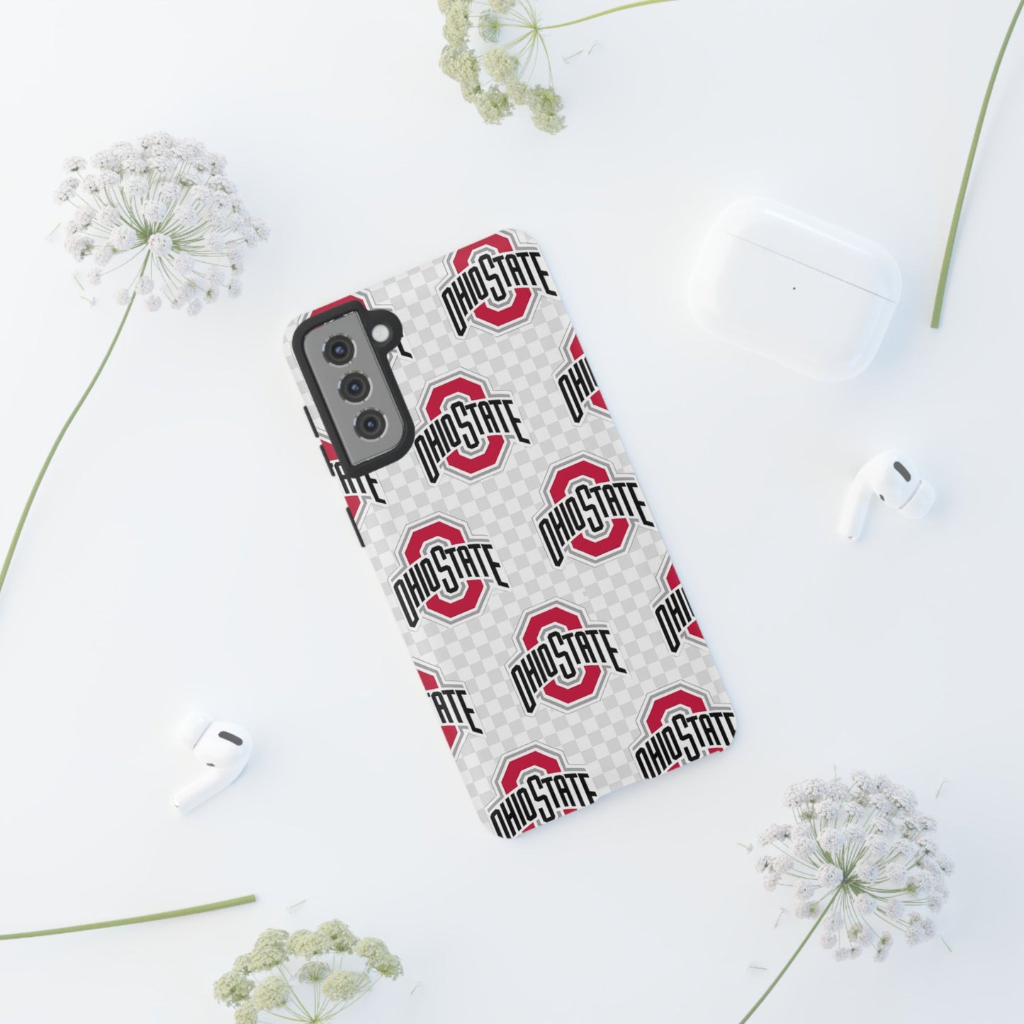 Ohio State Tough Phone Case - Stylish, Durable Protection for Buckeye Fans, Sports Lover's Gift, College Student Essentials