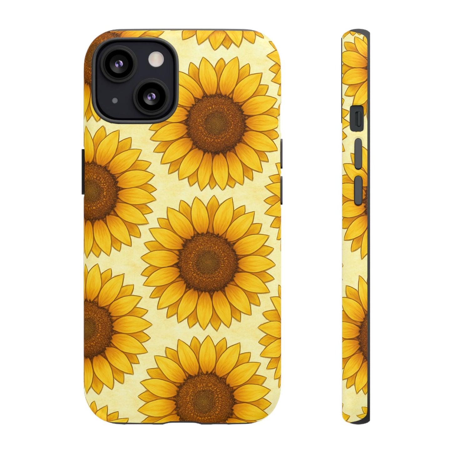 Sunflower Phone Cases - Tough Cases for Nature Lovers, Gift for Friends, Floral Design, Protective Case, Sunflower Decor