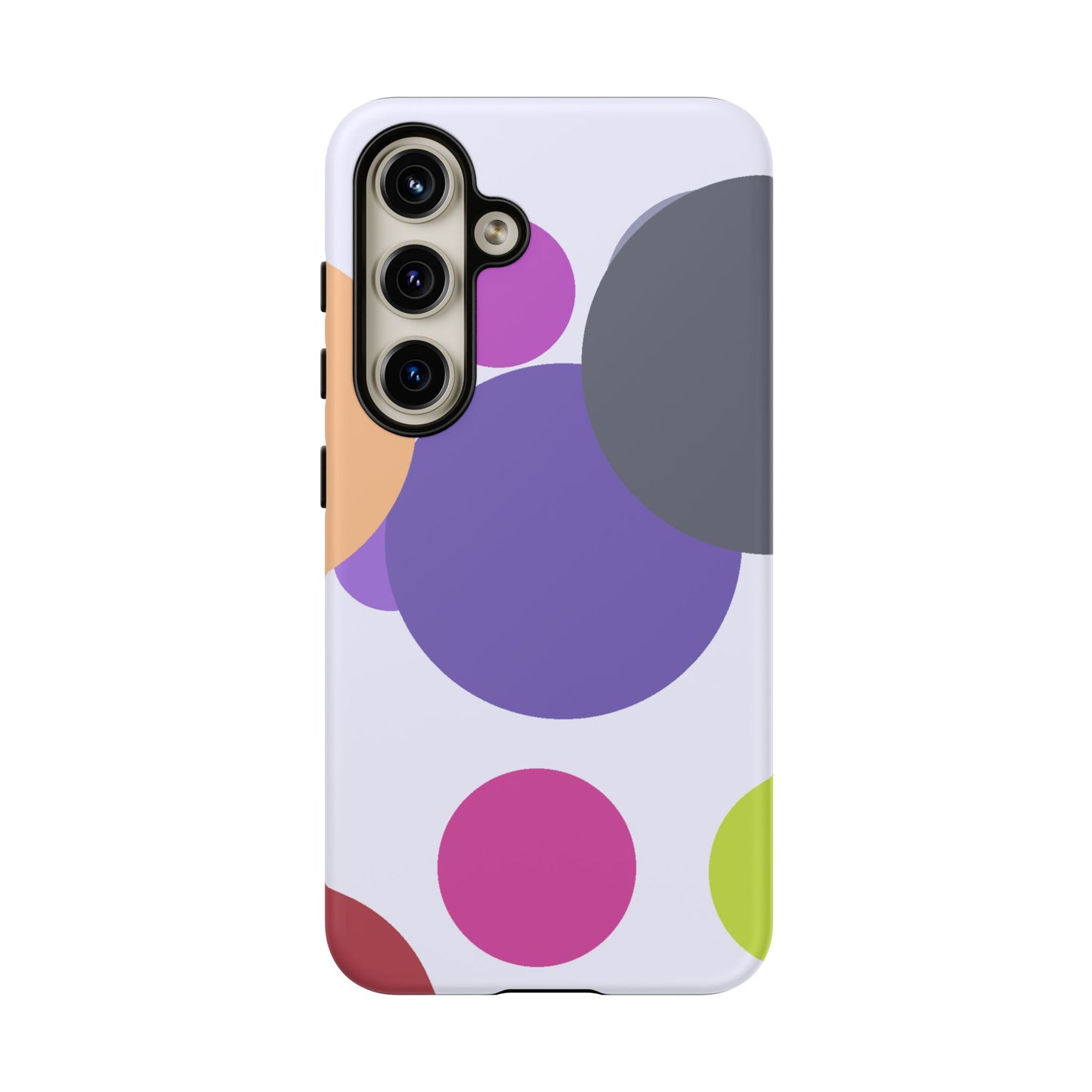 Colorful Geometric Phone Case, Bold Protective Cover for iPhone, Unique Gift for Trendy Teens, Fun Customizable Cases, Modern Design