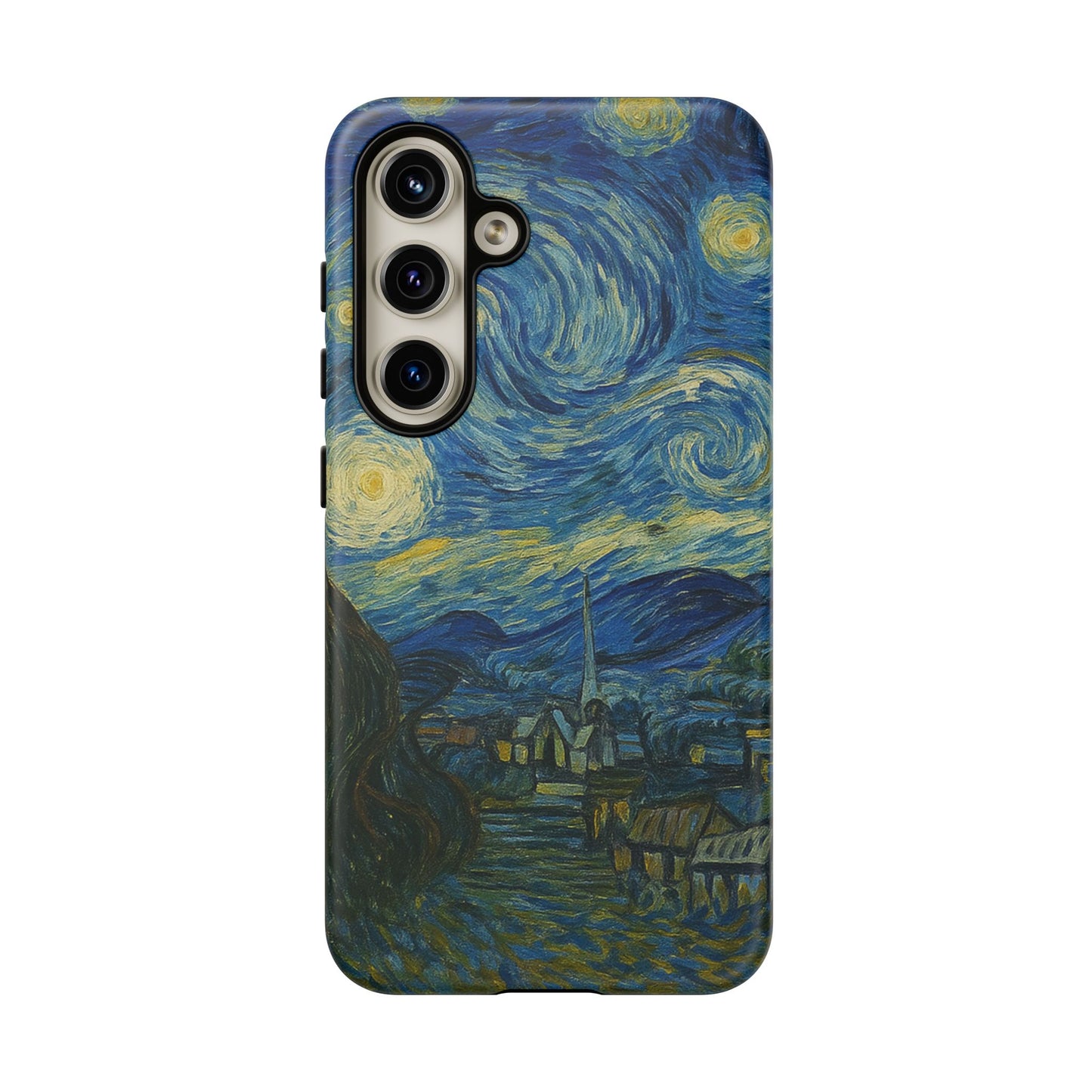 Starry Night Phone Case, Artistic Cell Phone Cover, Gift for Art Lovers, Unique Phone Accessory, Birthday Gift for Him/Her, Tough Cases
