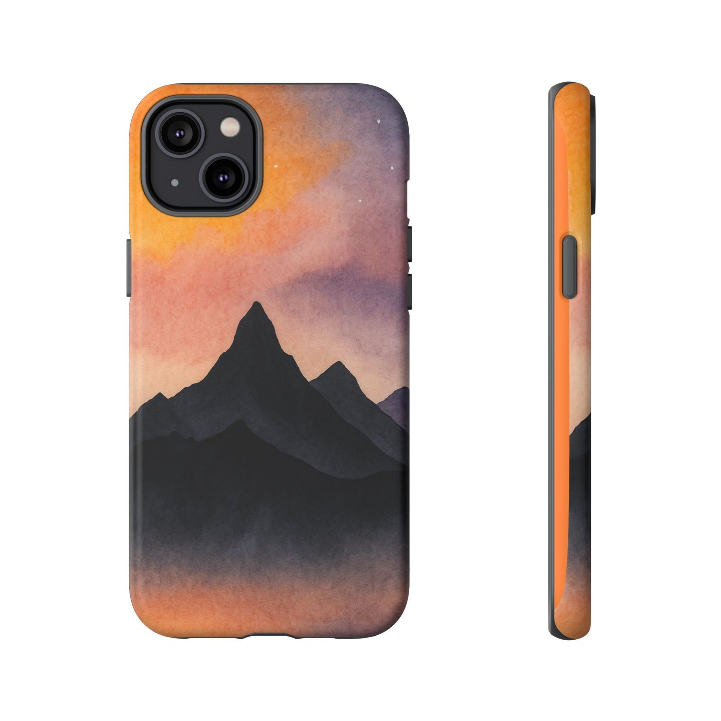 Mountain Sunset Phone Case, Nature Lover's Gift, Adventure Phone Cover, Unique Cellphone Accessories, Outdoor Enthusiast Decor