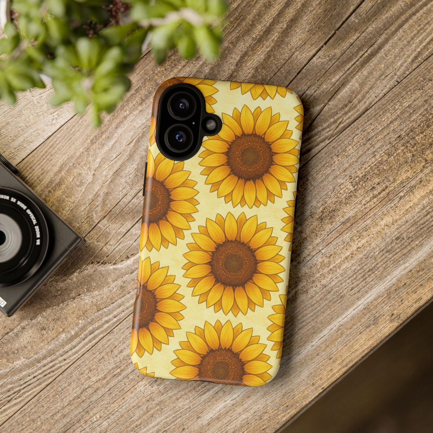 Sunflower Phone Cases - Tough Cases for Nature Lovers, Gift for Friends, Floral Design, Protective Case, Sunflower Decor