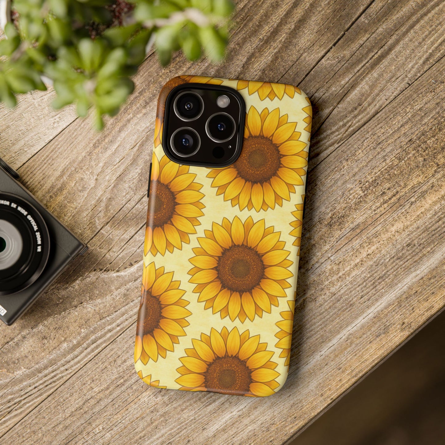 Sunflower Phone Cases - Tough Cases for Nature Lovers, Gift for Friends, Floral Design, Protective Case, Sunflower Decor