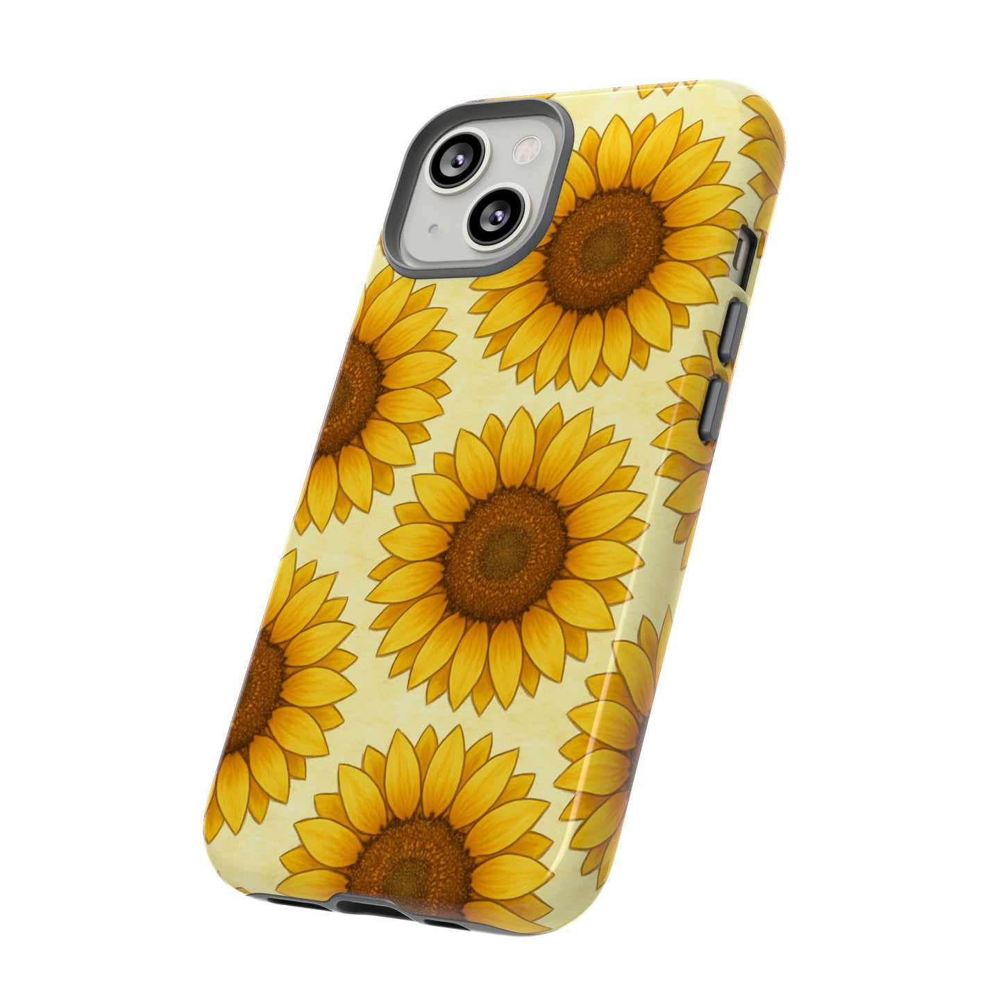 Sunflower Phone Cases - Tough Cases for Nature Lovers, Gift for Friends, Floral Design, Protective Case, Sunflower Decor