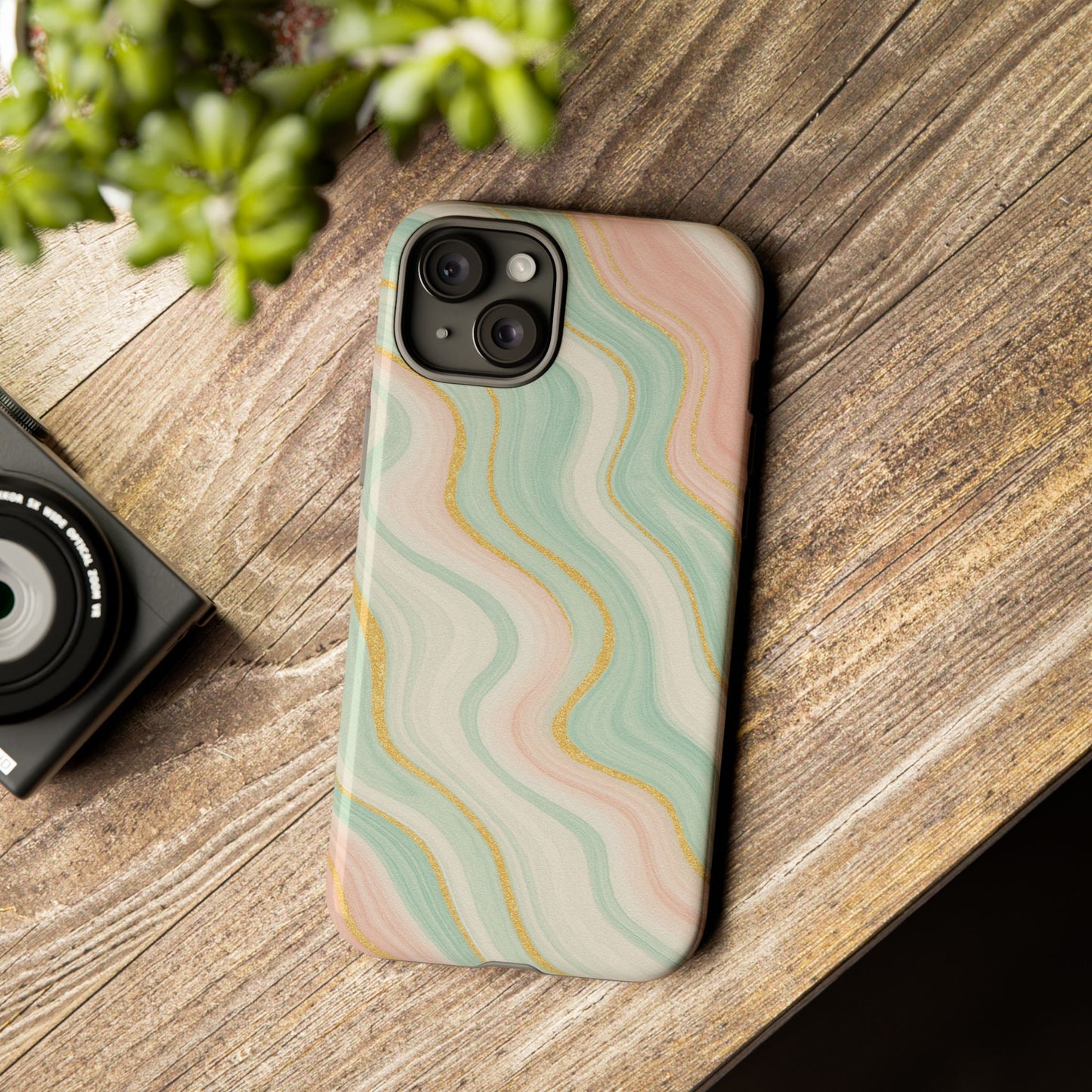 Stylish Phone Case with Abstract Design, Tough Cases for Trendy Protection, Unique Phone Accessories, Gift for Her, Modern Tech Style