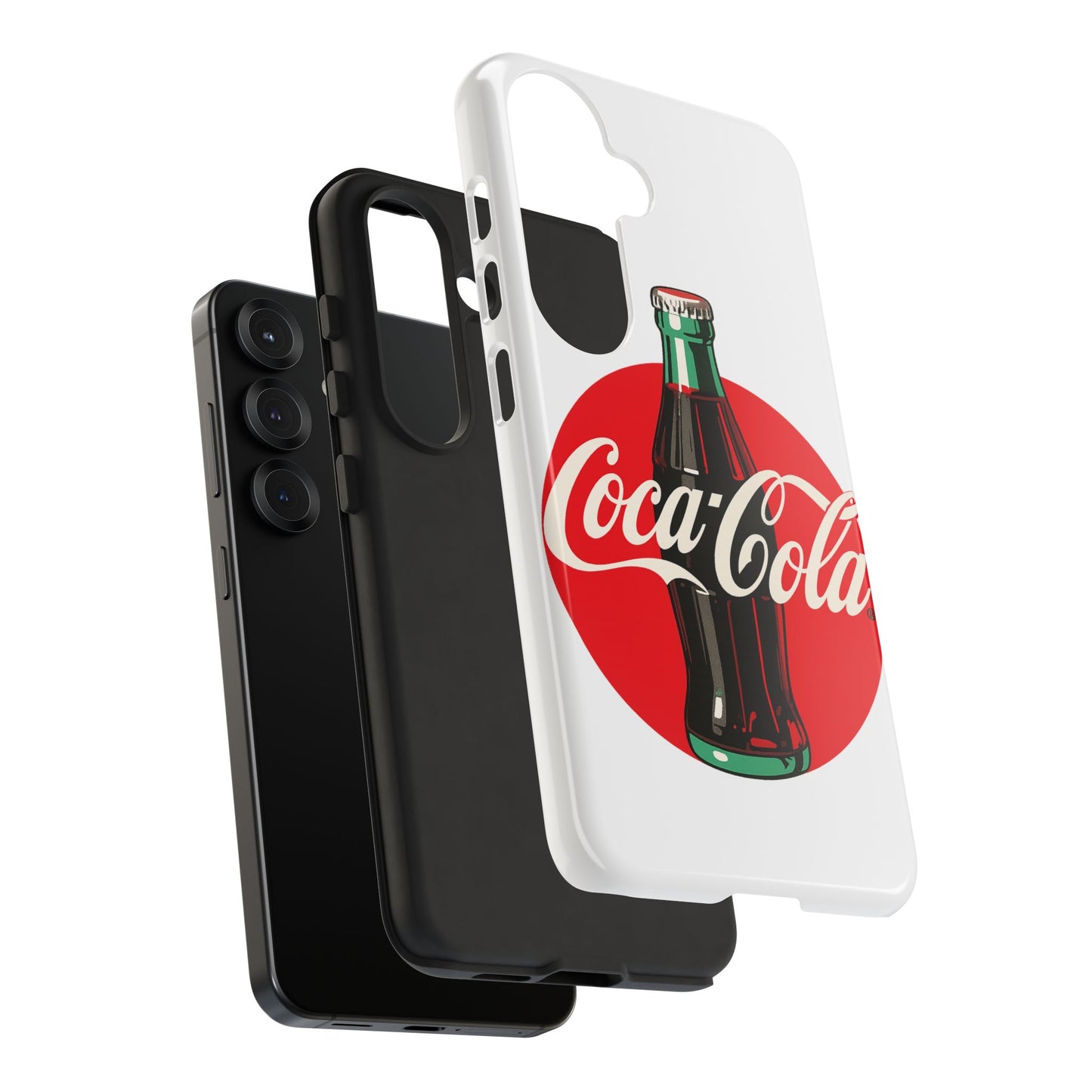 Coca-Cola Tough Phone Cases, Vintage Soda Drink, Retro Style, Unique Gift, Phone Accessories, Summer Vibes