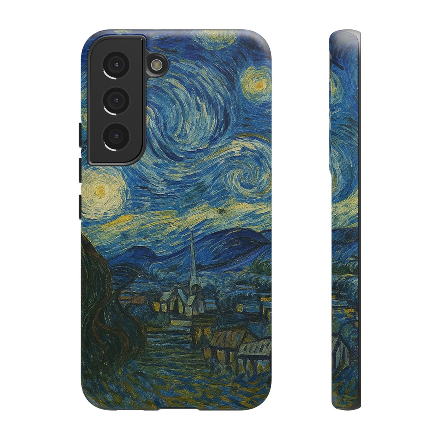 Starry Night Phone Case, Artistic Cell Phone Cover, Gift for Art Lovers, Unique Phone Accessory, Birthday Gift for Him/Her, Tough Cases