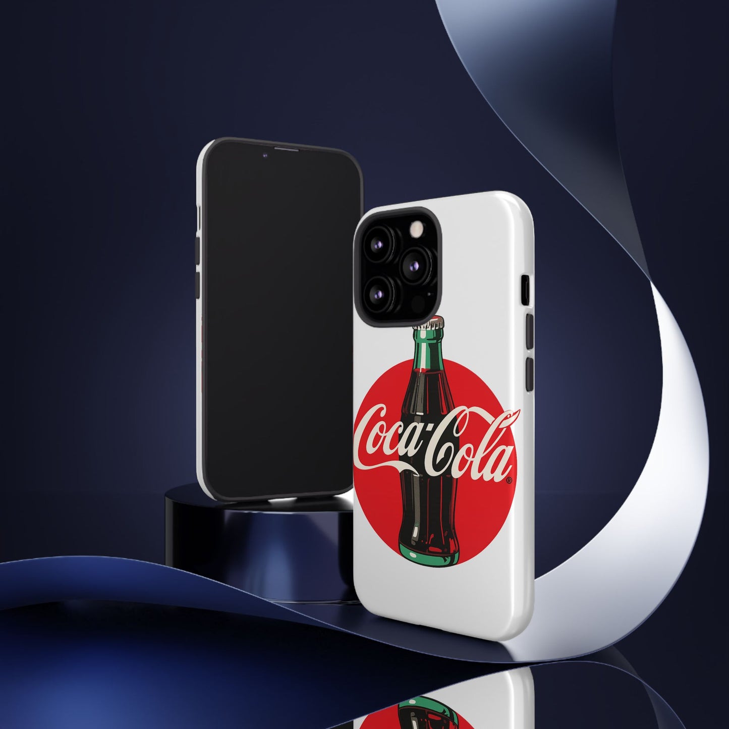 Coca-Cola Tough Phone Cases, Vintage Soda Drink, Retro Style, Unique Gift, Phone Accessories, Summer Vibes