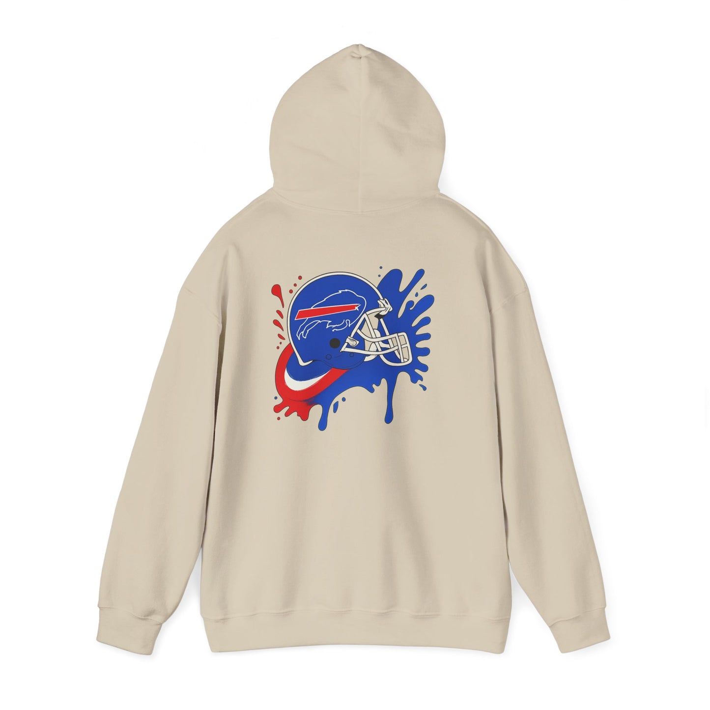 Buffalo Bills Hooded Sweatshirt, Unisex Sport Hoodie, Super Bowl Gift, Game Day Apparel, Football Fan Gear, Cozy Layering Piece