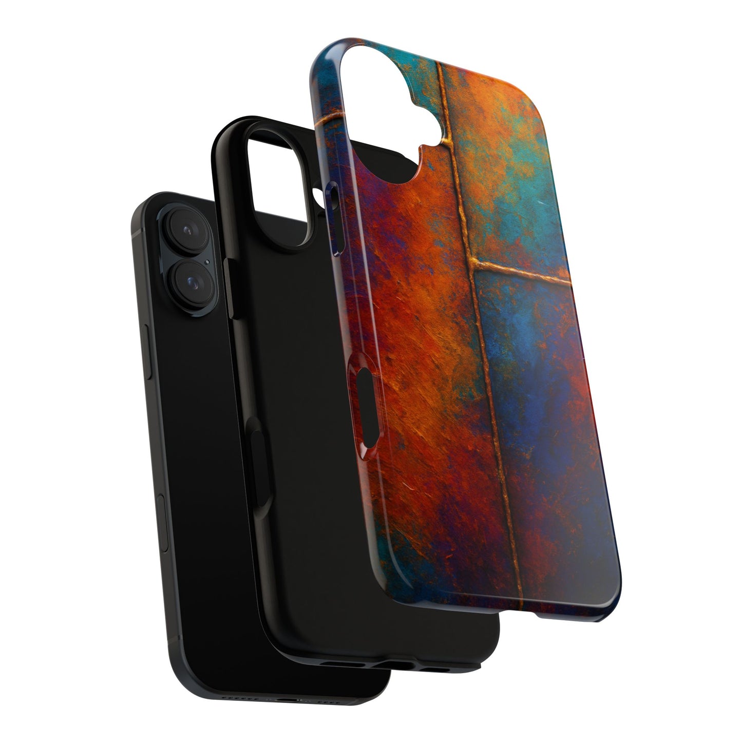 Colorful Artistic Phone Case, Tough Cases, Vibrant Phone Cover, Protective Case, Unique Gift for Art Lovers, Birthday Gift