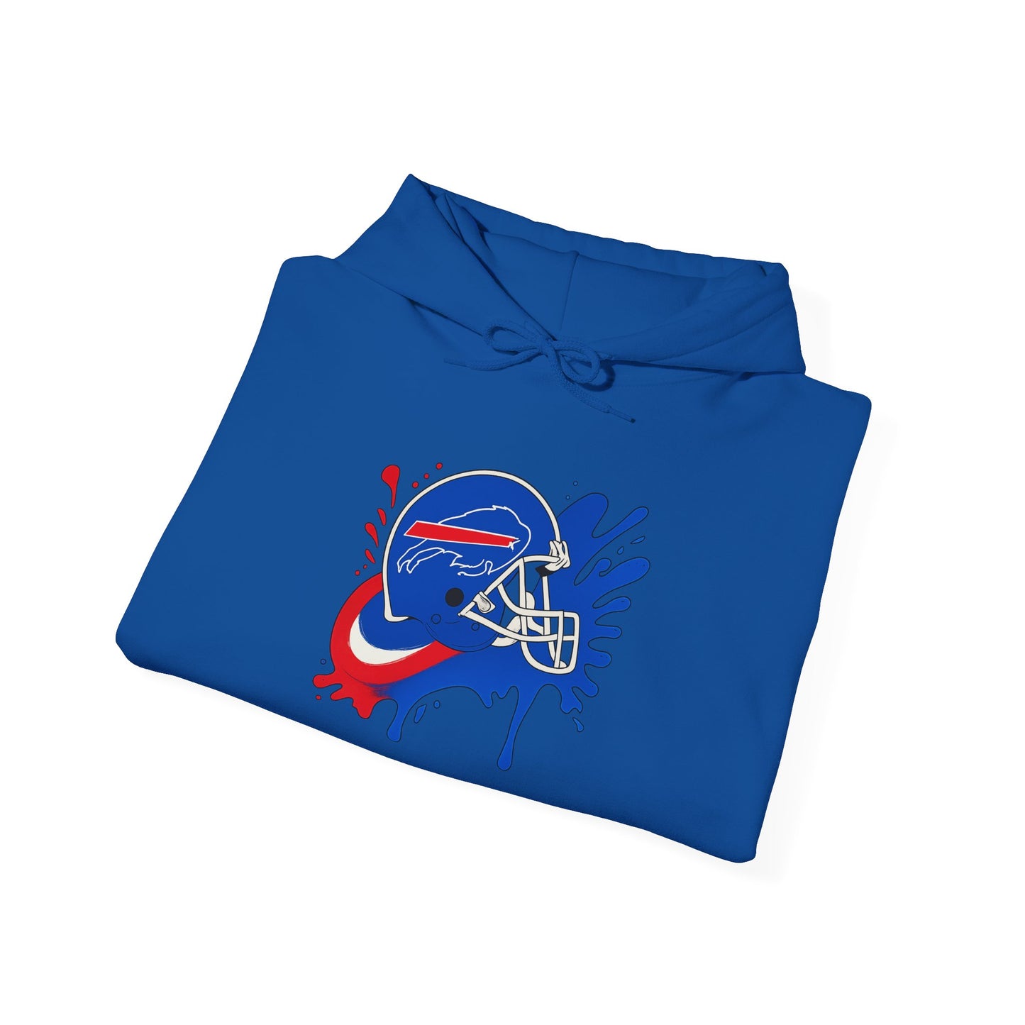 Buffalo Bills Hooded Sweatshirt, Unisex Sport Hoodie, Super Bowl Gift, Game Day Apparel, Football Fan Gear, Cozy Layering Piece