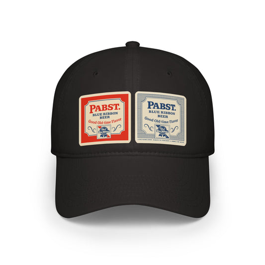 Retro Pabst Blue Ribbon Baseball Cap, Vintage Style Hat, Brewery Gifts, Casual Wear, Summer Accessories, Craft Beer Enthusiasts, Pabst beer