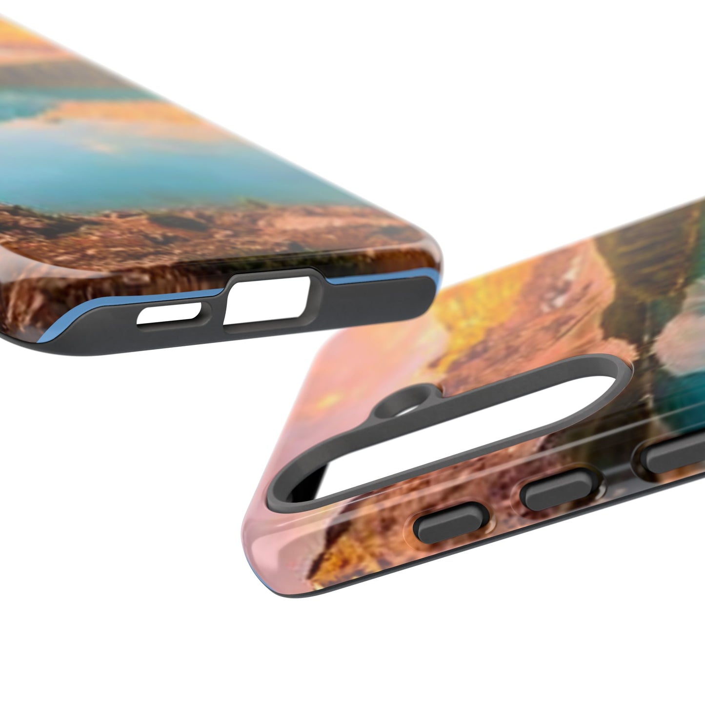 Nature-Inspired Phone Case with Mountain and Lake Design, Aesthetic Tough Cases for Outdoor Lovers, Phone Protection, Gift for Nature [...]
