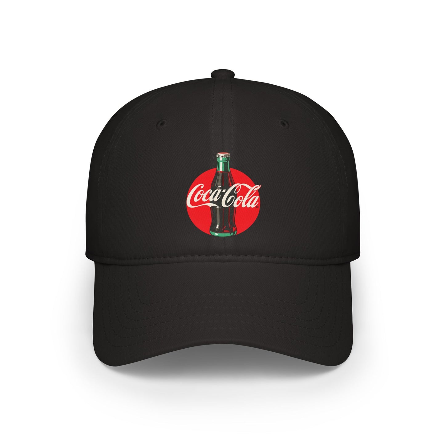 Coca-Cola Low Profile Baseball Cap, Vintage Cap, Unisex Hat, Gift for Coca-Cola Lovers, Adjustable Cap, Summer Accessory, Red Hat